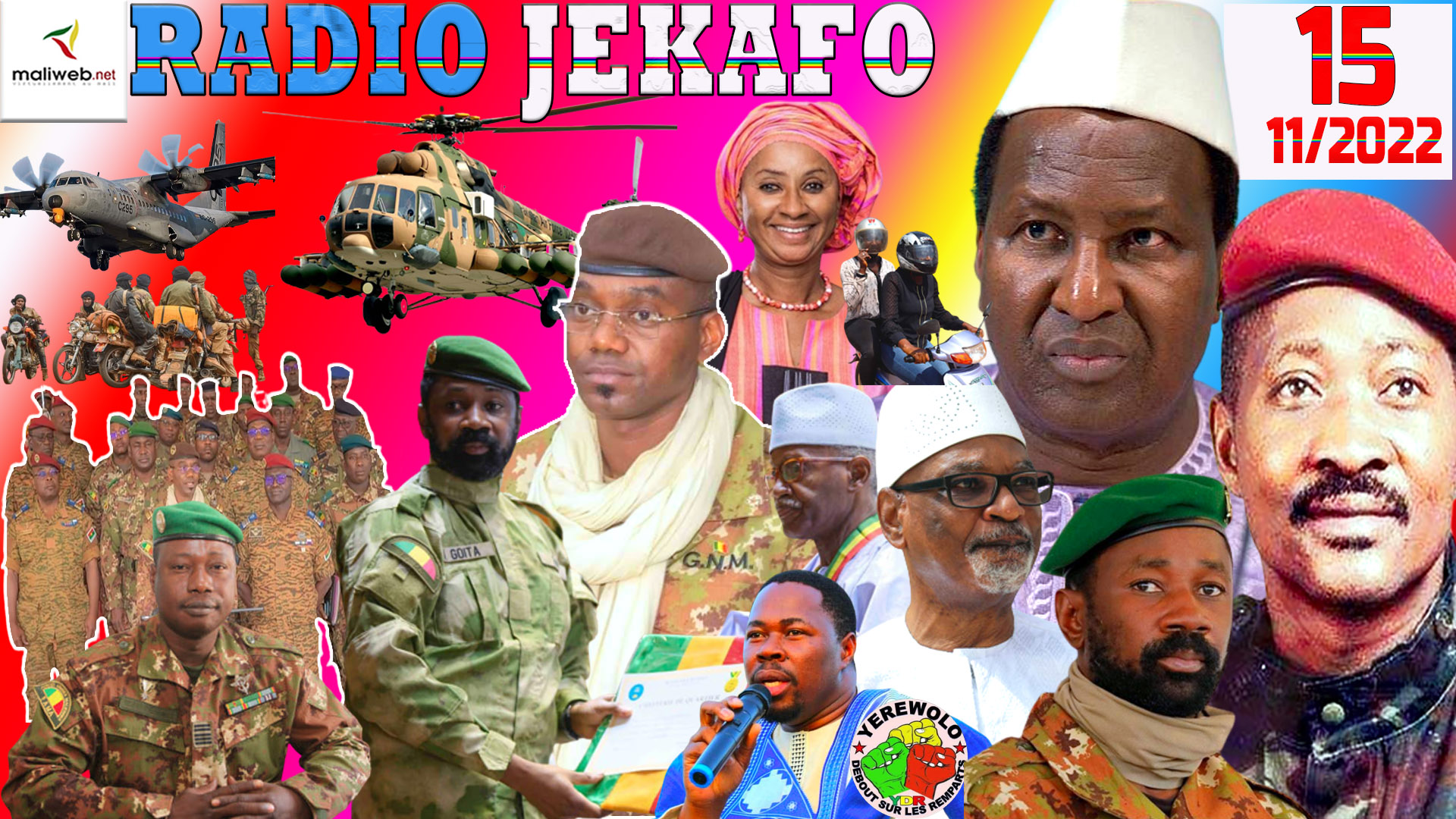 La Revue de Presse de la RADIO JEKAFO du 15 NOVEMBRE 2022