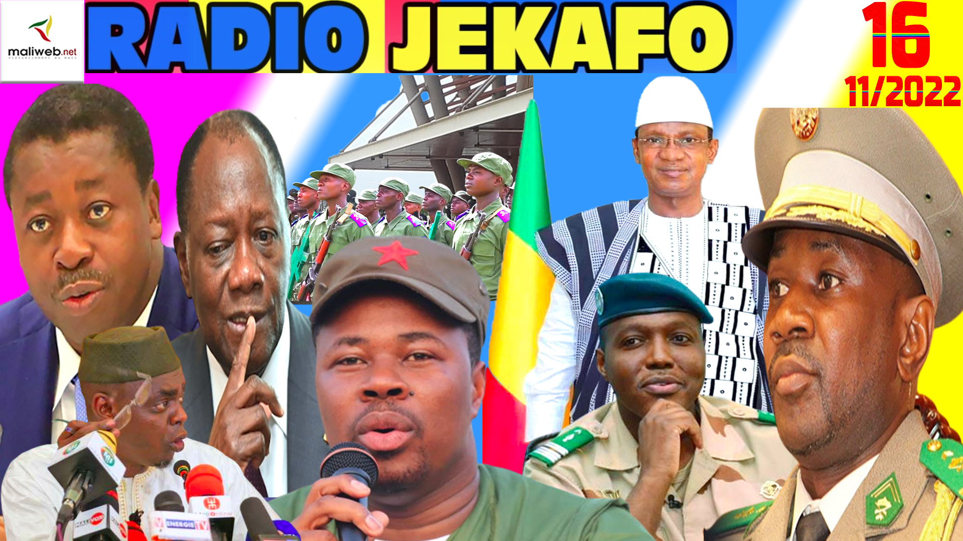 La Revue de Presse de la RADIO JEKAFO du 16 NOVEMBRE 2022