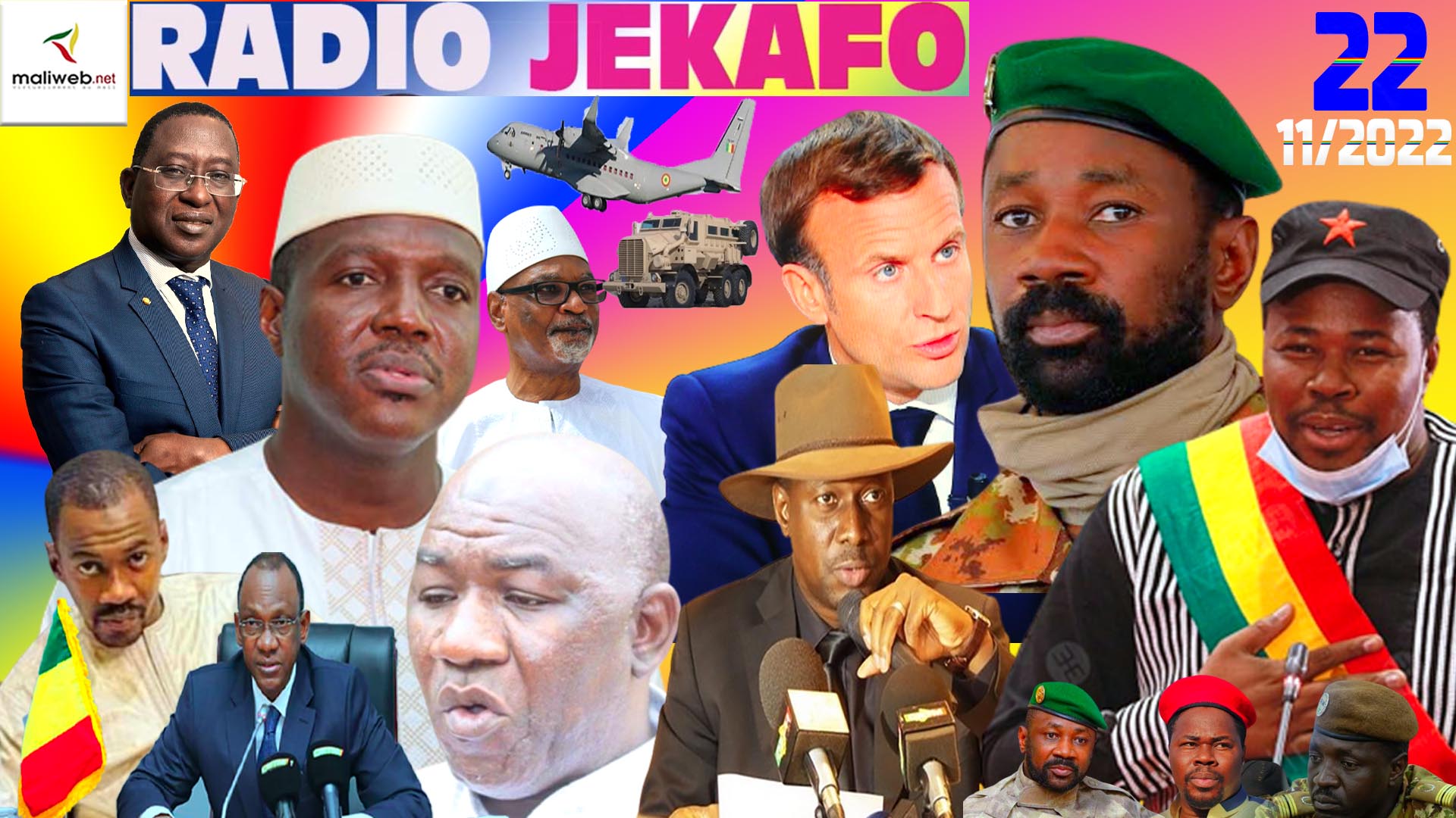 La Revue de Presse de la RADIO JEKAFO du 22 NOVEMBRE 2022