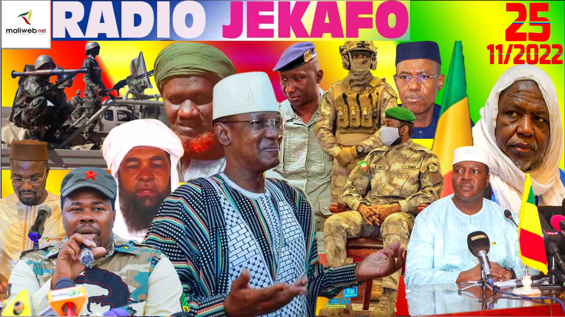 La Revue de Presse de la RADIO JEKAFO du 25 NOVEMBRE 2022