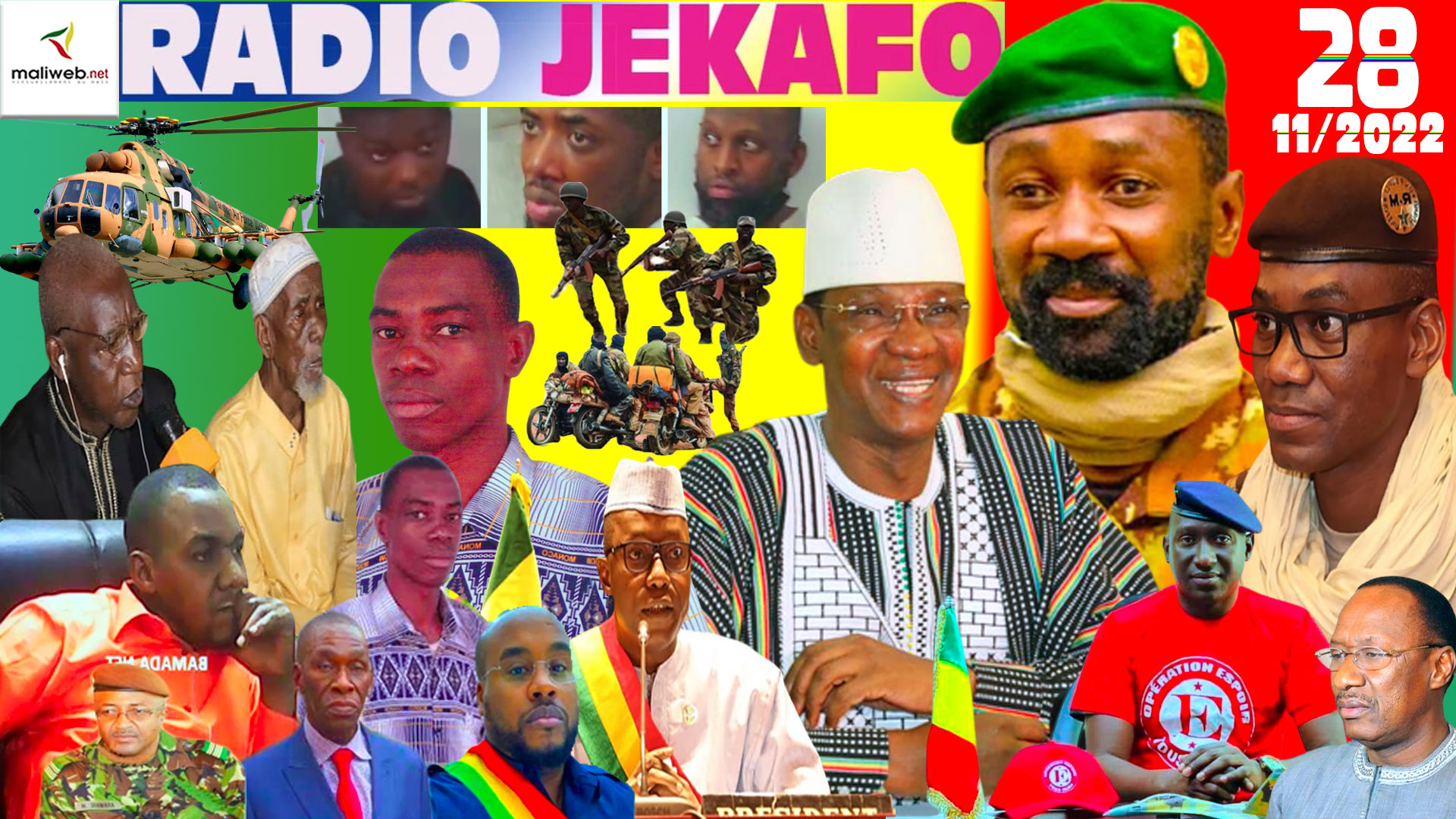 La Revue de Presse de la RADIO JEKAFO du 28 NOVEMBRE 2022