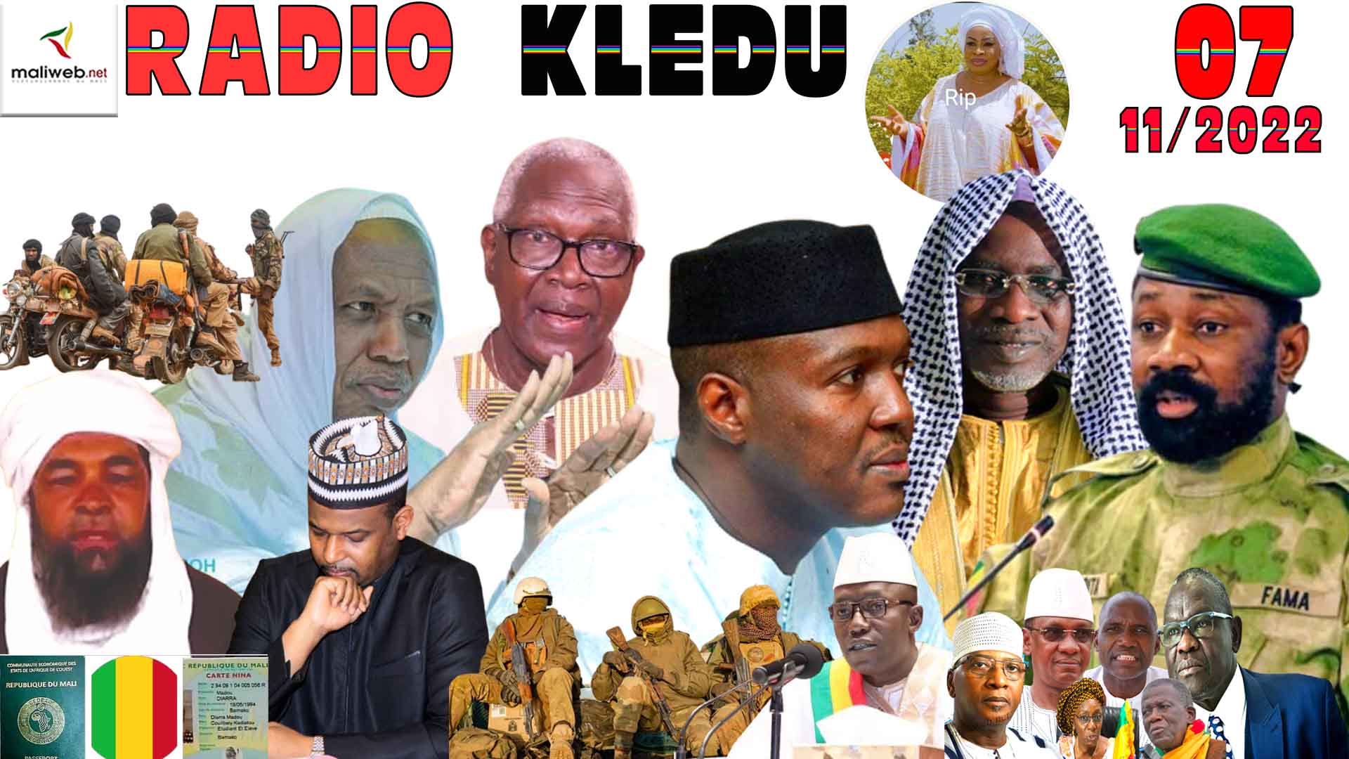 La Revue de Presse de la Radio KLEDU du 07 NOVEMBRE 2022