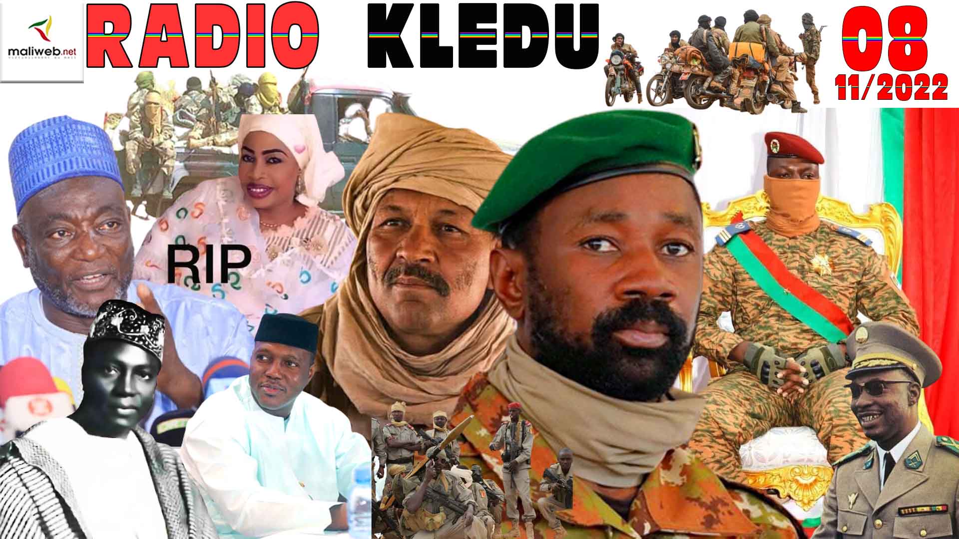 La Revue de Presse de la RADIO KLEDU du 08 NOVEMBRE 2022