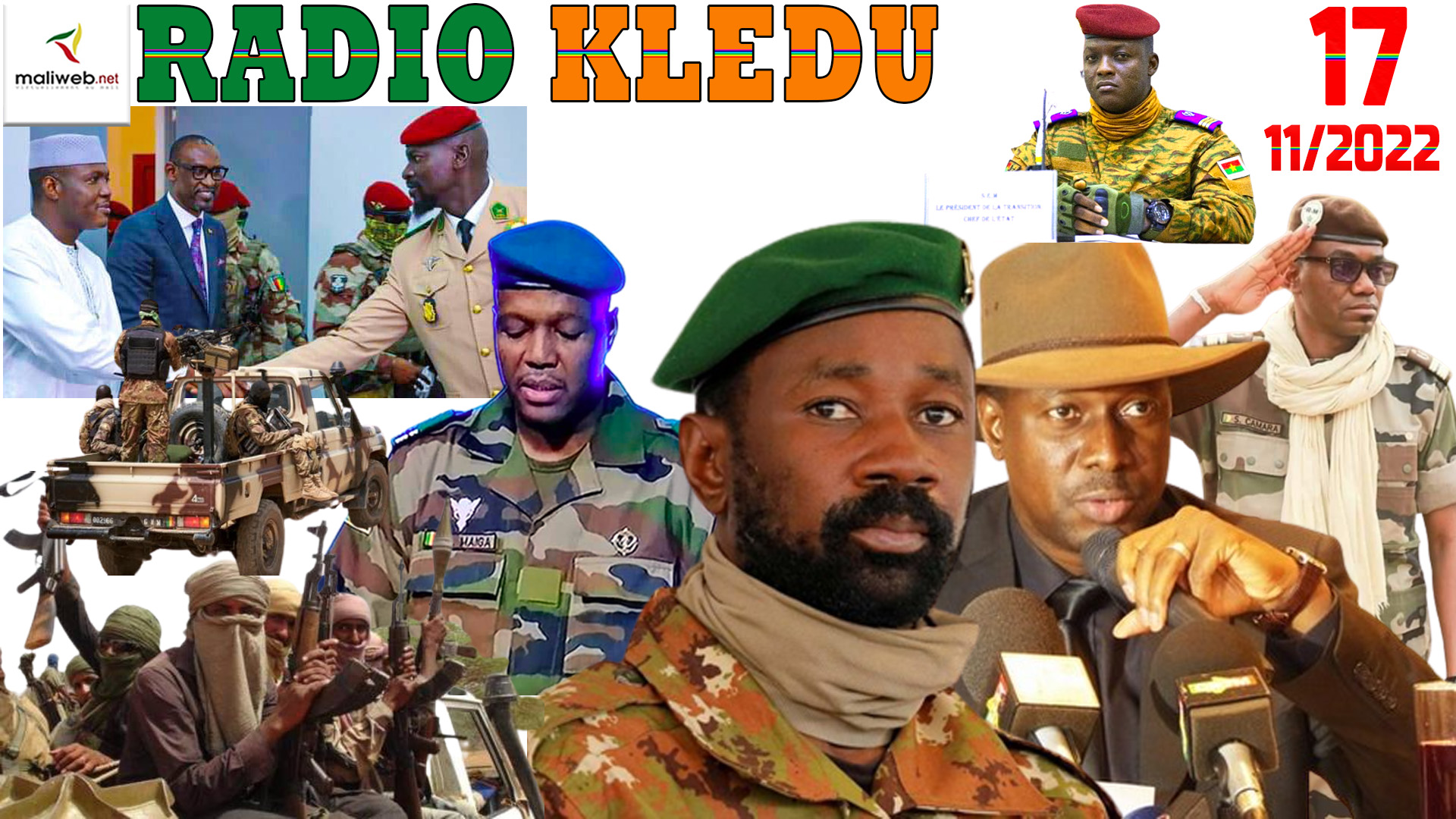 La Revue de Presse de la RADIO KLEDU du 17 NOVEMBRE 2022
