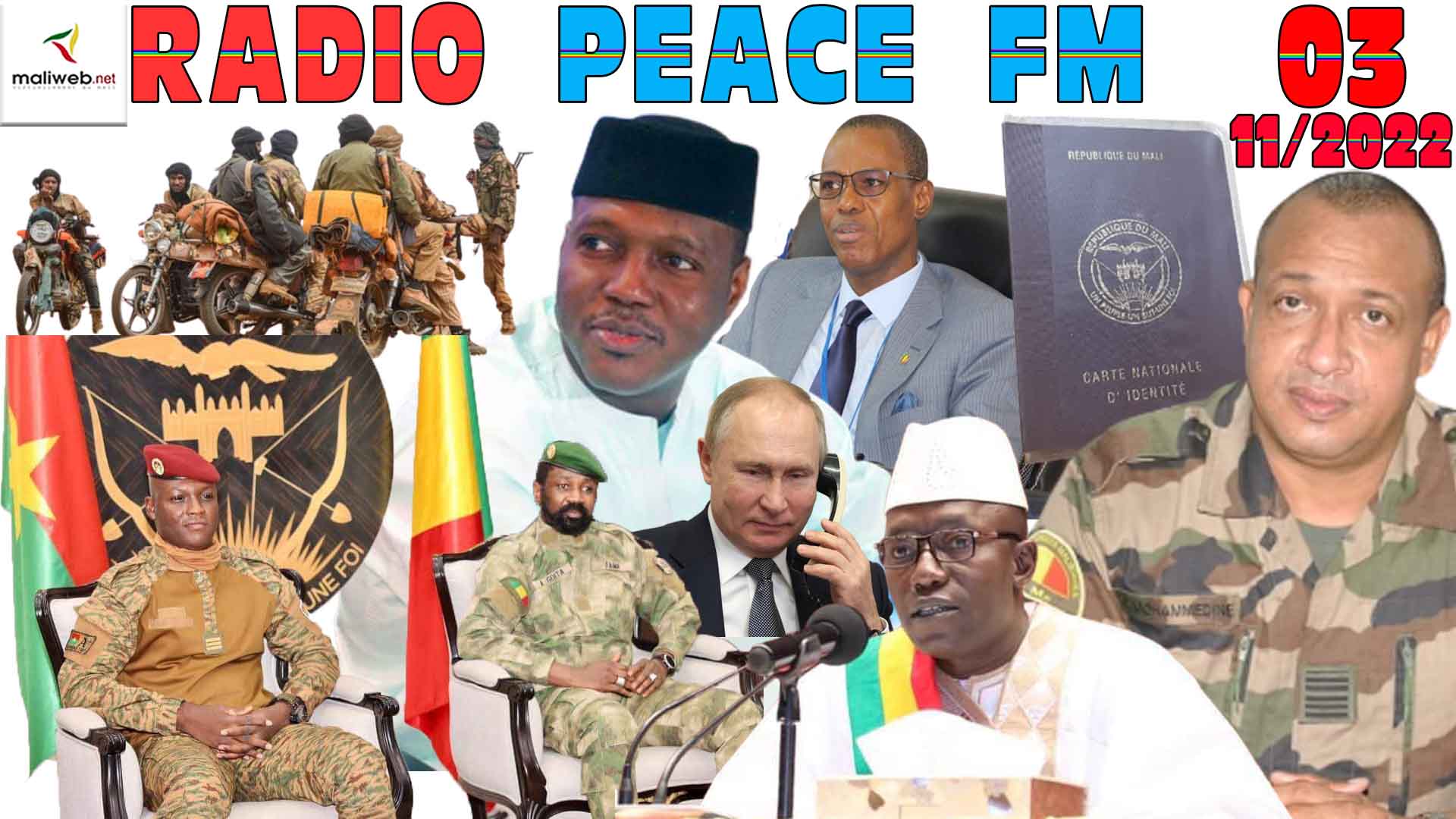 La Revue de Presse de la Radio PEACE FM du 03 novembre 2022