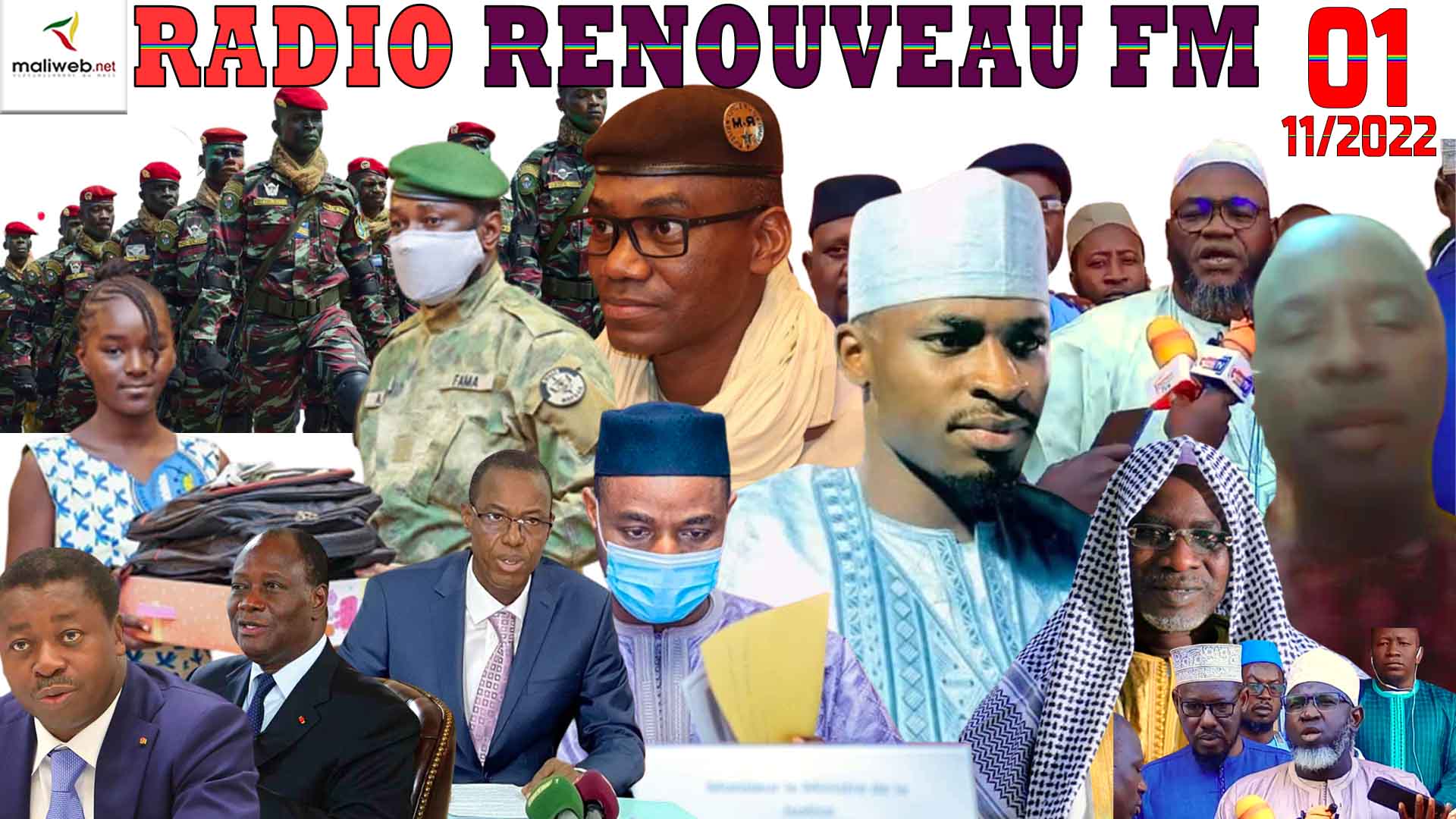 La Revue de Presse de la Radio RENOUVEAU FM du 01 NOVEMBRE 2022