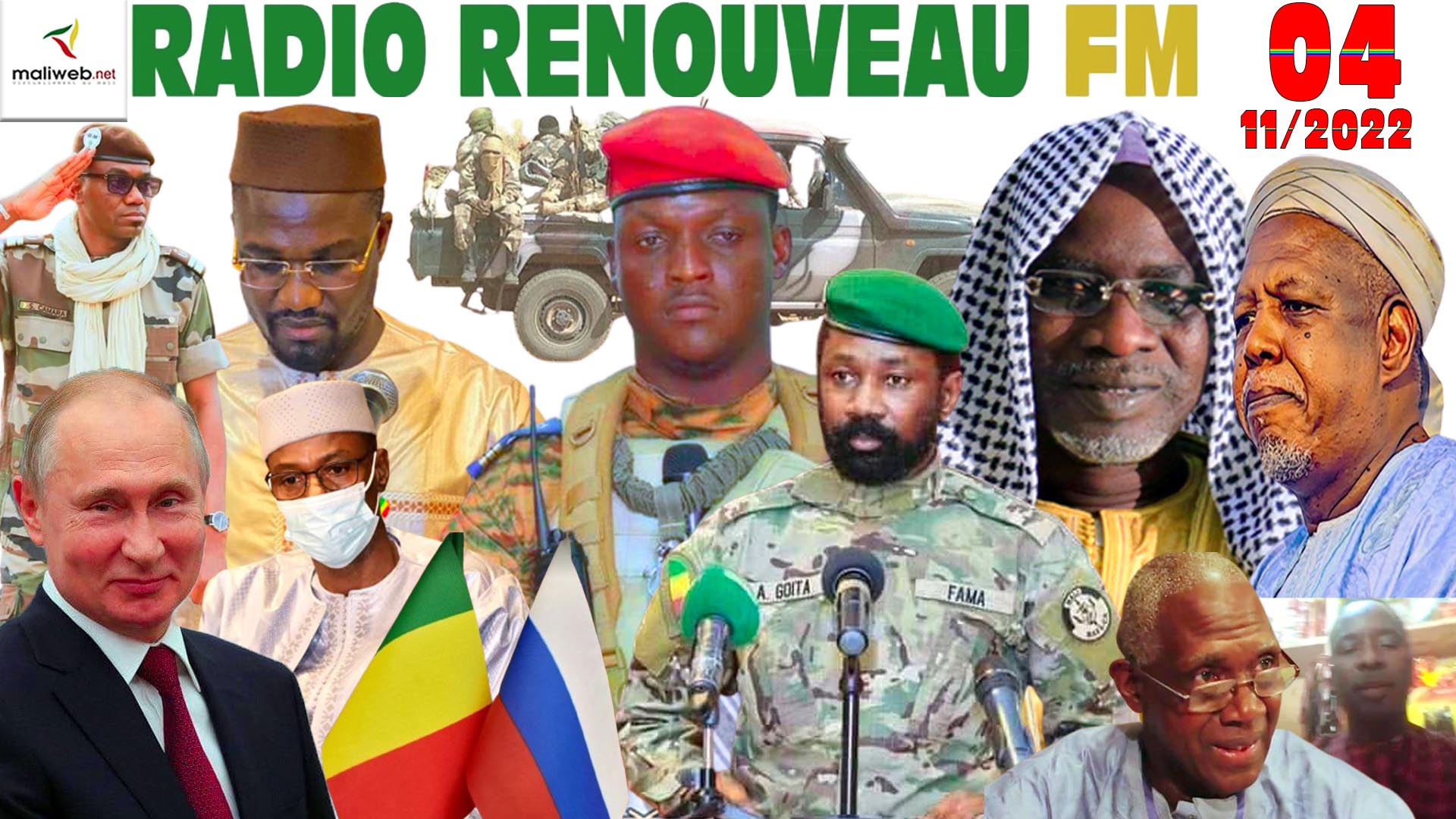 La Revue de Presse de la Radio RENOUVEAU FM du 04 NOVEMBRE 2022