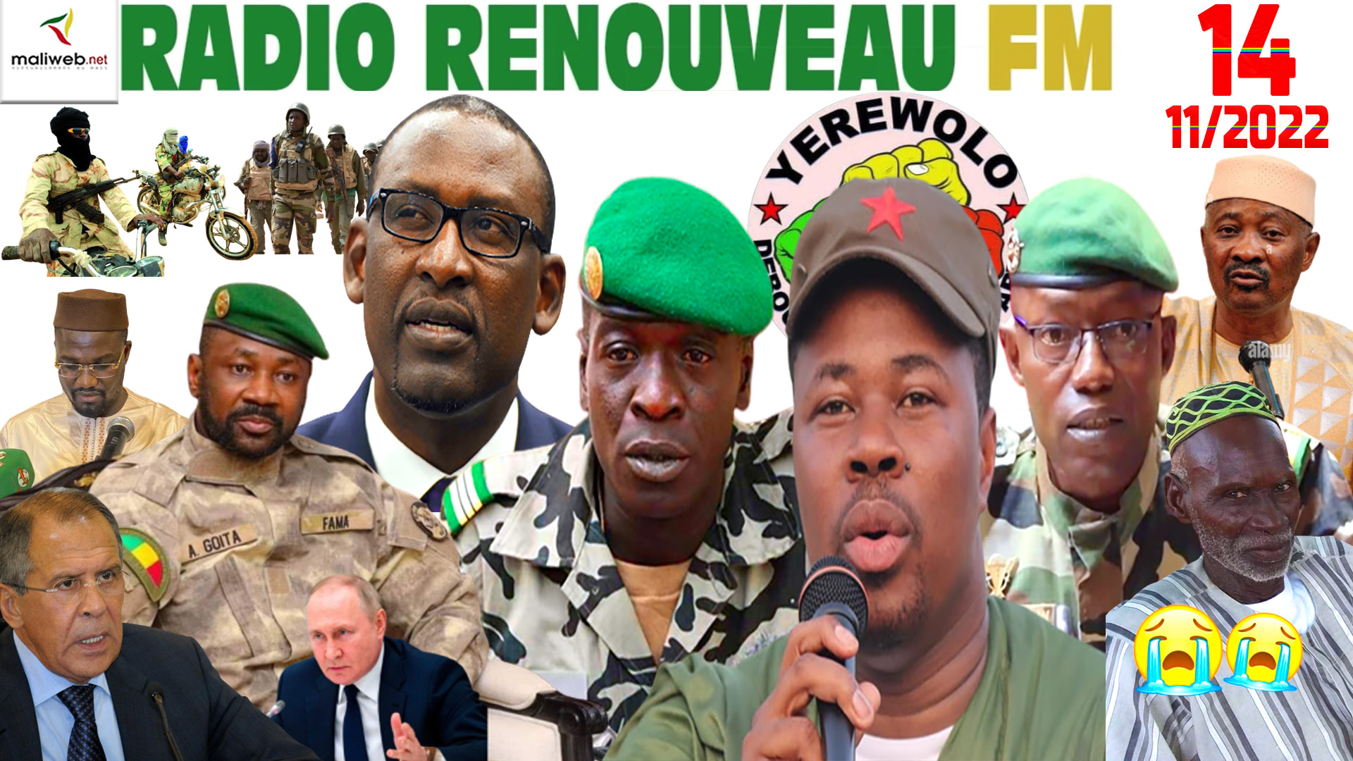 La Revue de Presse de la RADIO RENOUVEAU FM du 14 NOVEMBRE 2022