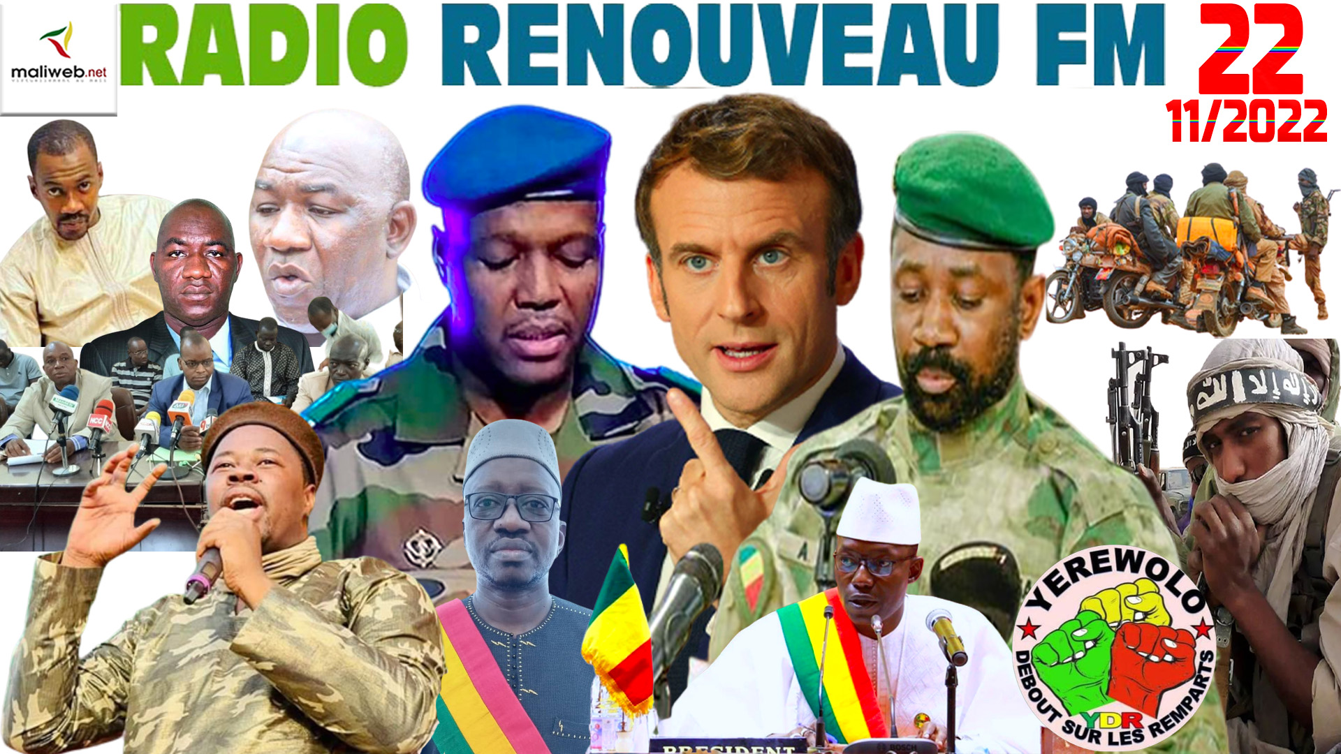La Revue de Presse de la RADIO RENOUVEAU FM du 22 NOVEMBRE 2022