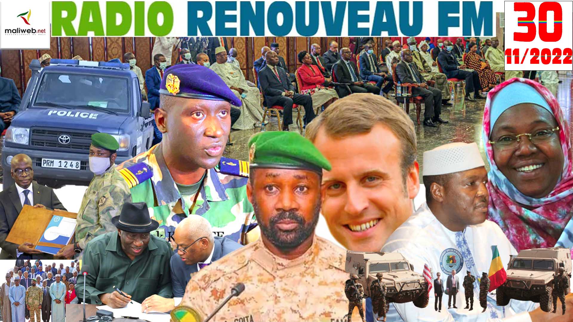 La Revue de Presse de la RADIO RENOUVEAU FM du 30 NOVEMBRE 2022