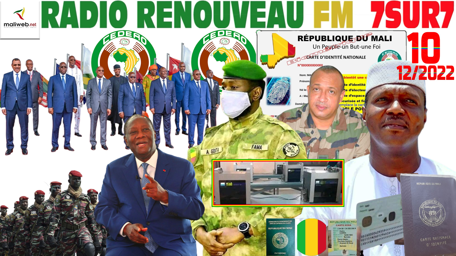 Emission 7SUR7 de la RADIO RENOUVEAU FM du 10 décembre 2022