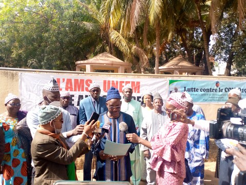 Mali-Covid-19 : L’Amsuneem au chevet de l’école
