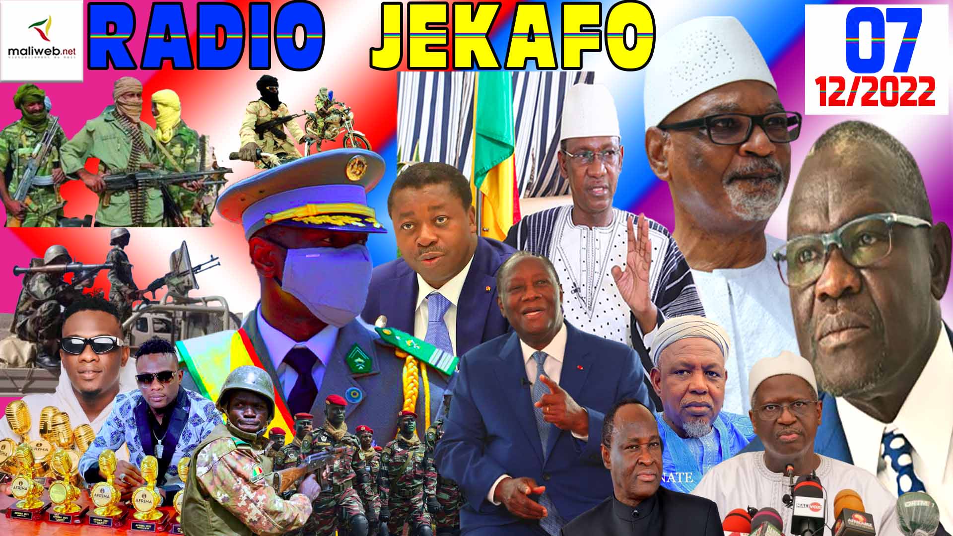 La Revue de Presse de la RADIO JEKAFO du 07 DÉCEMBRE 2022