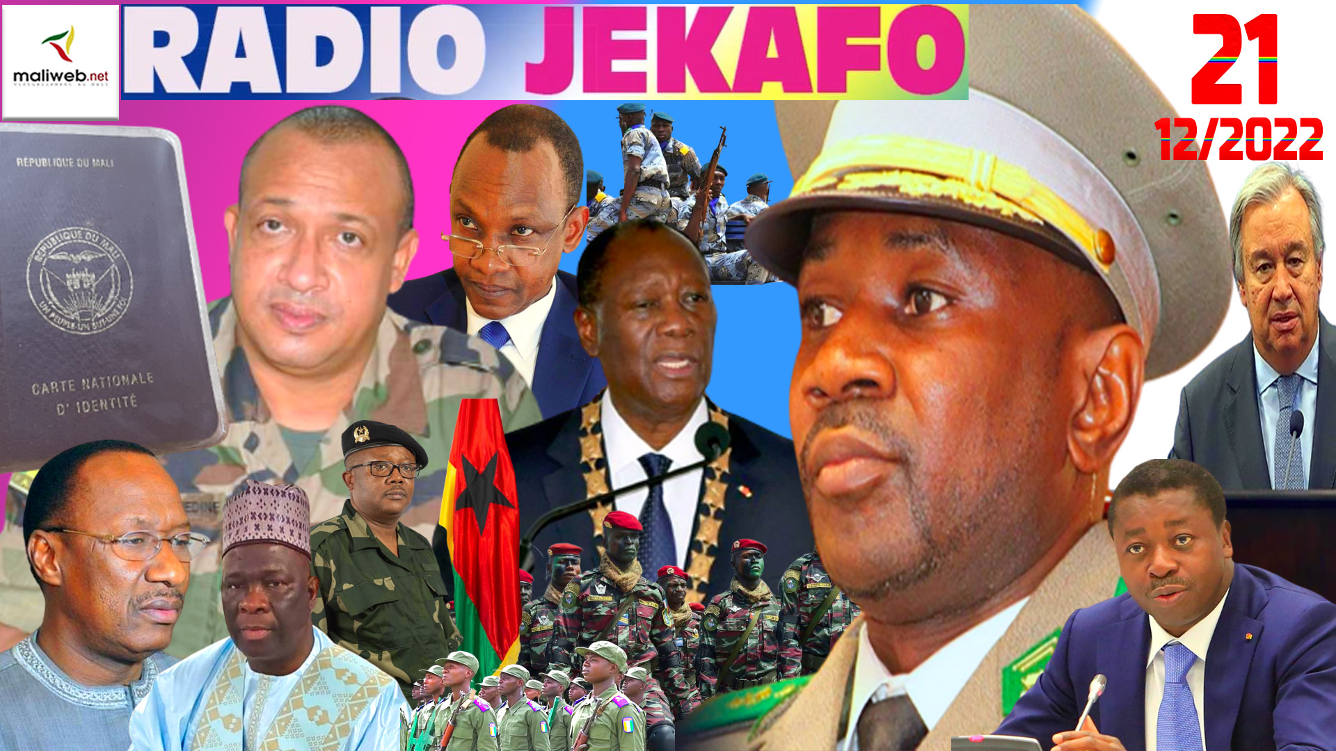 La Revue de Presse de la RADIO JEKAFO du 21 DÉCEMBRE 2022