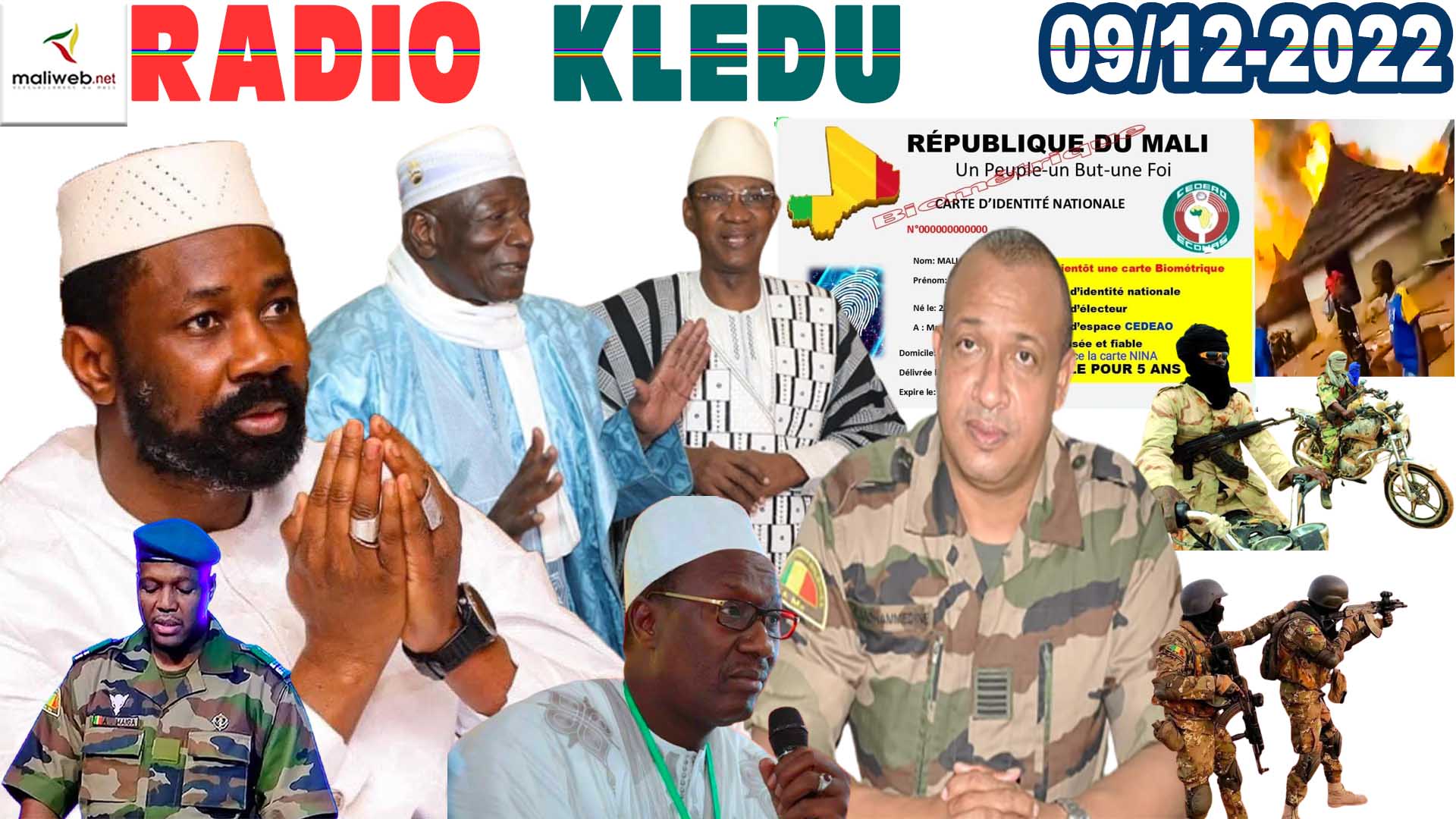 La Revue de Presse de la RADIO KLEDU du 09 DÉCEMBRE 2022