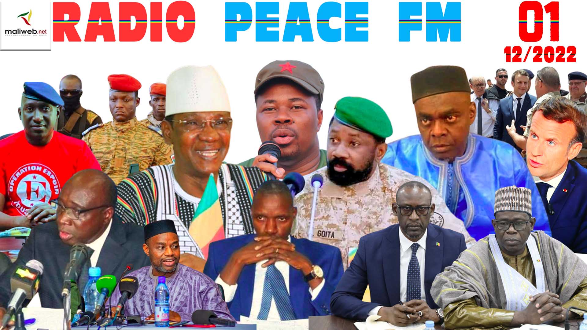 La Revue de Presse de la RADIO PEACE FM du 01 DÉCEMBRE 2022