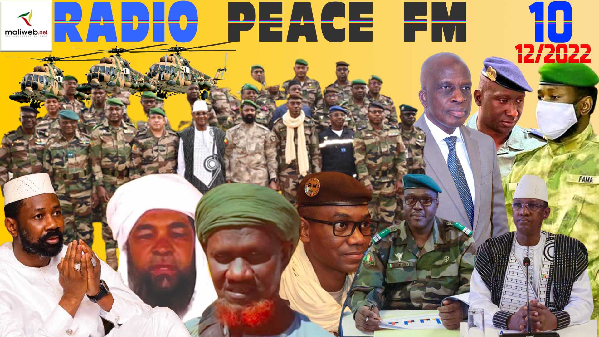 La Revue de Presse de la RADIO PEACE FM du 10 DÉCEMBRE 2022