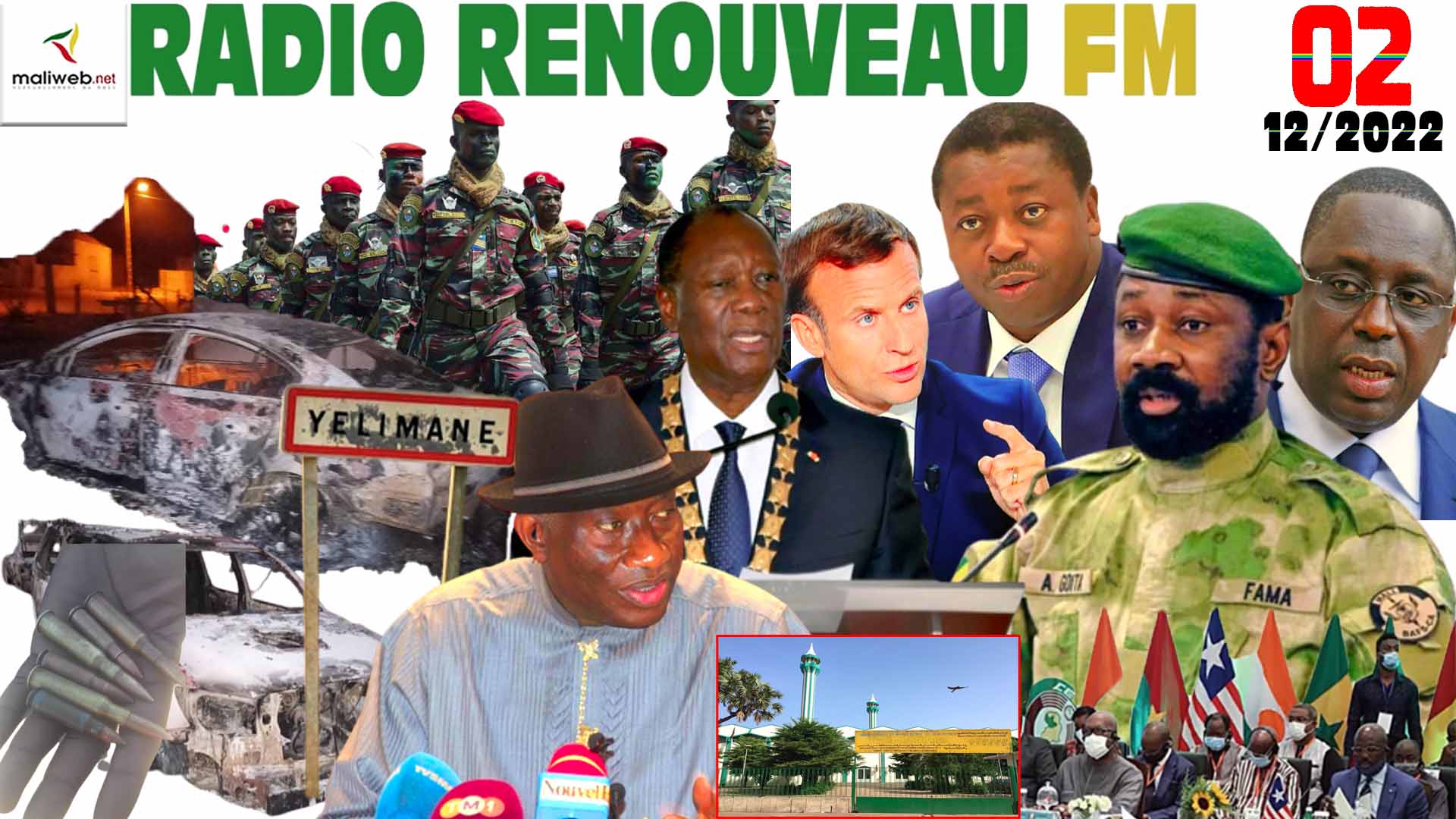 La Revue de Presse de la RADIO RENOUVEAU FM du 02 DÉCEMBRE 2022