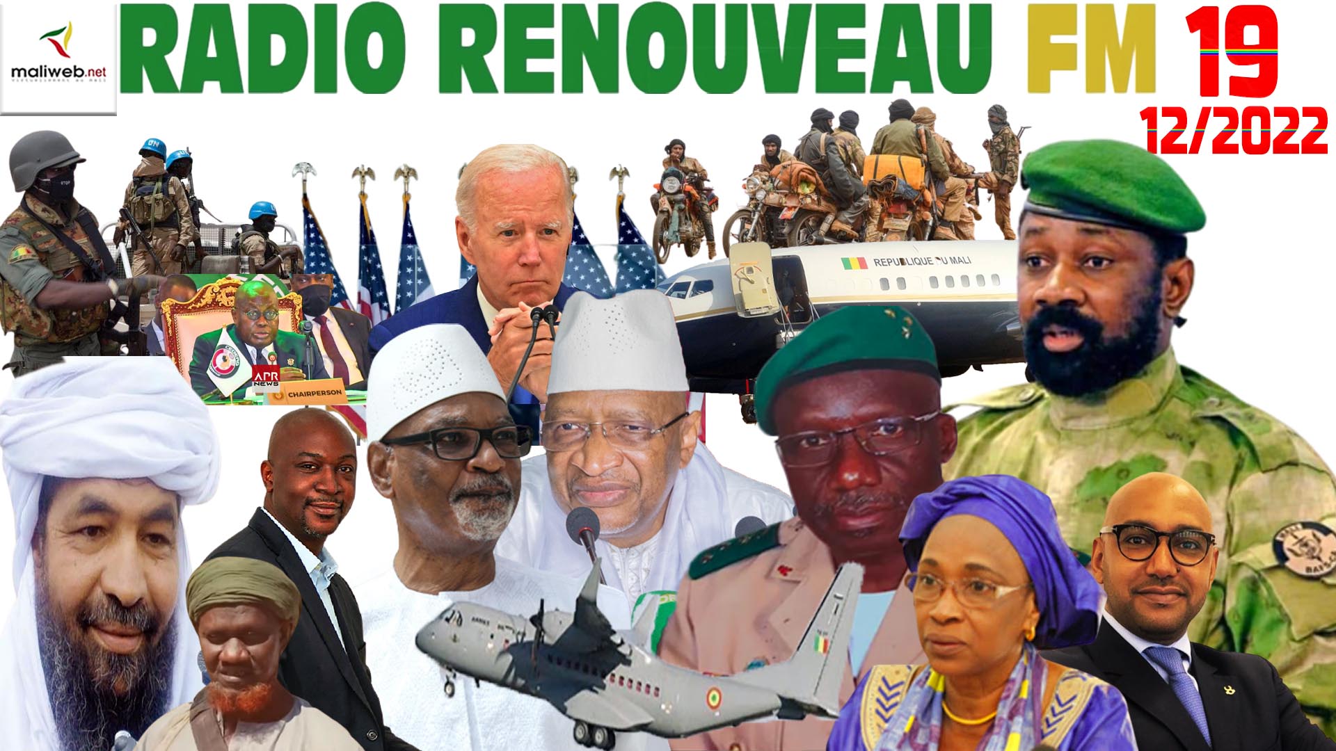 La Revue de Presse de la RADIO RENOUVEAU FM du 19 DÉCEMBRE 2022