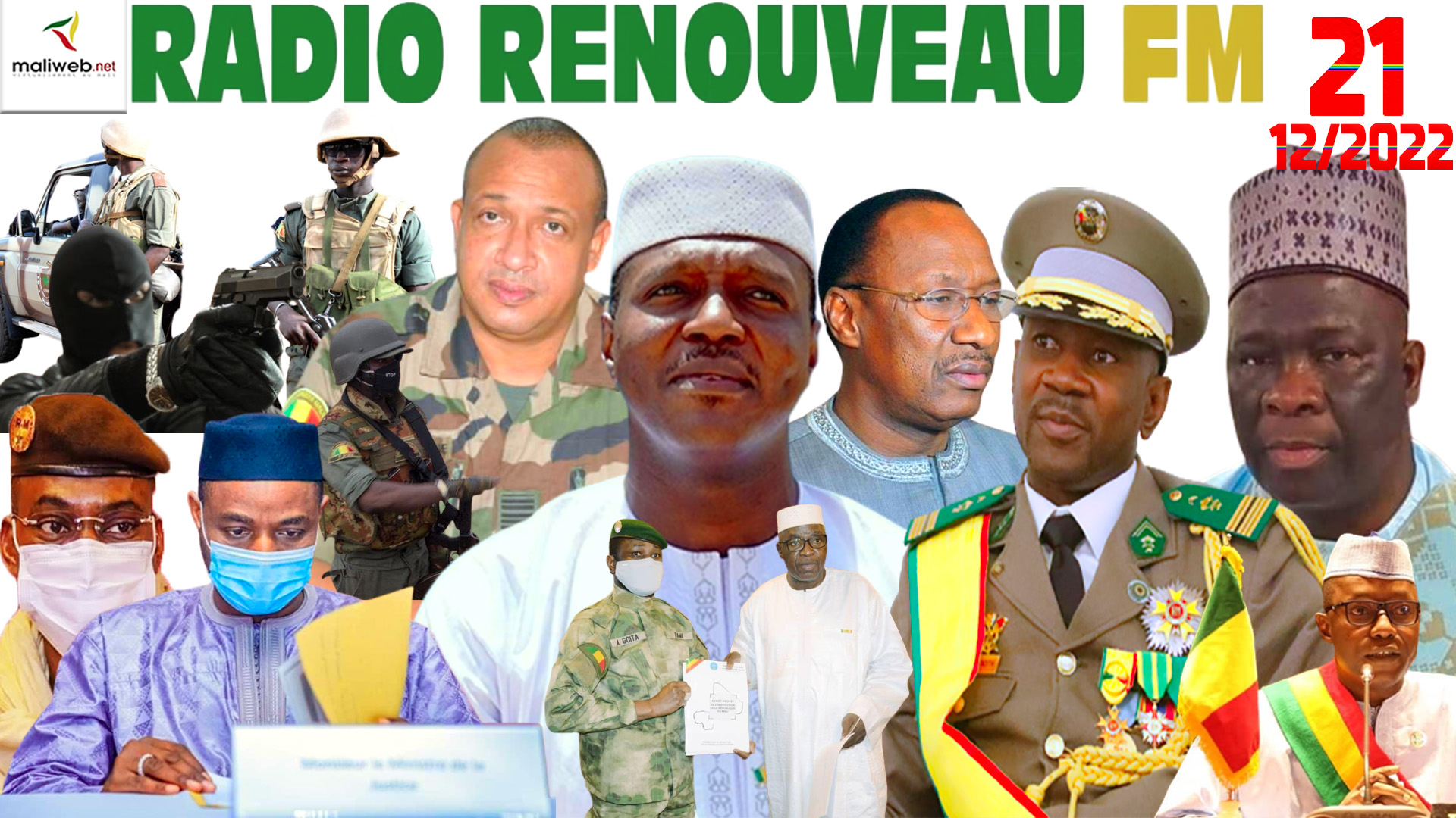 La Revue de Presse de la RADIO RENOUVEAU FM du 21 DÉCEMBRE 2022