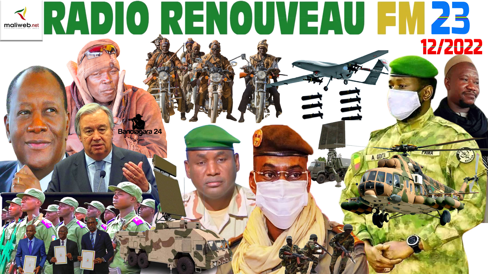 La Revue de Presse de la RADIO RENOUVEAU FM du 23 DÉCEMBRE 2022