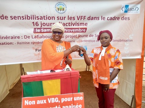 violences basées sur le Genre : Une caravane de PJEP.SR-VBG sensibilise les populations de Bamako