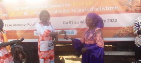 Valeurs et les droits des femmes :  16 jours d’activisme à Bamako