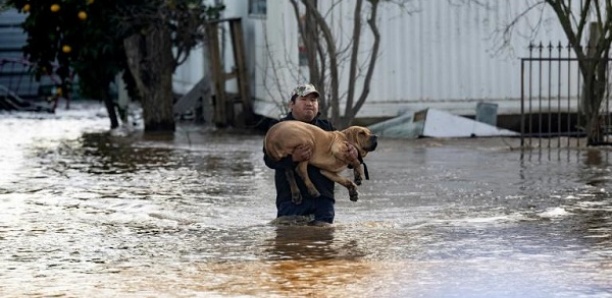 La Californie menacée par un cyclone après des tempêtes historiques