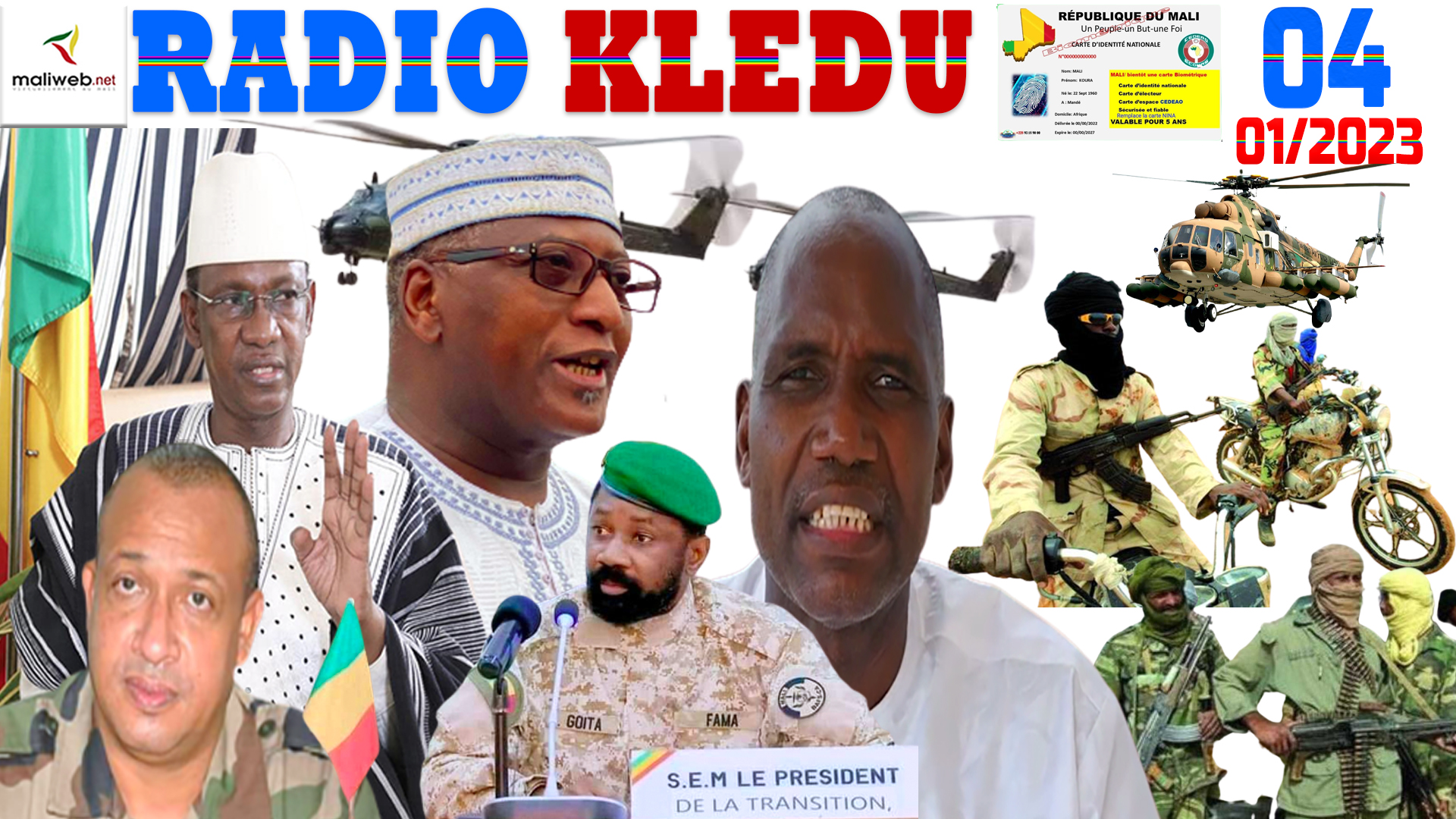 La Revue de Presse de la RADIO KLEDU du 04 JANVIER 2023