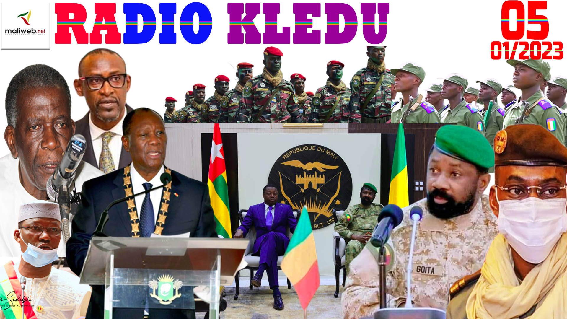 La Revue de Presse de la RADIO KLEDU du 05 JANVIER 2023