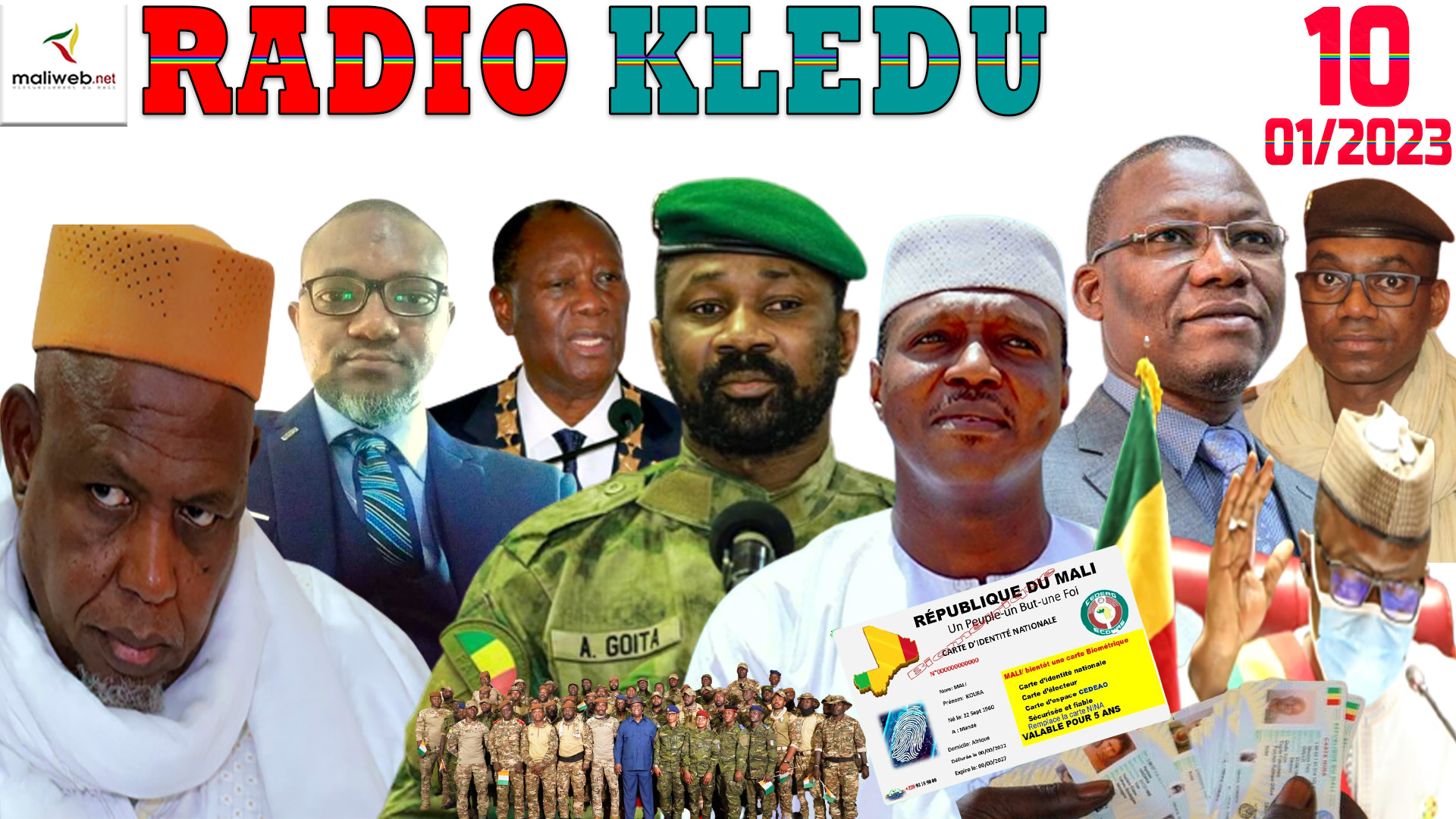 La Revue de Presse de la RADIO KLEDU du 10 JANVIER 2022
