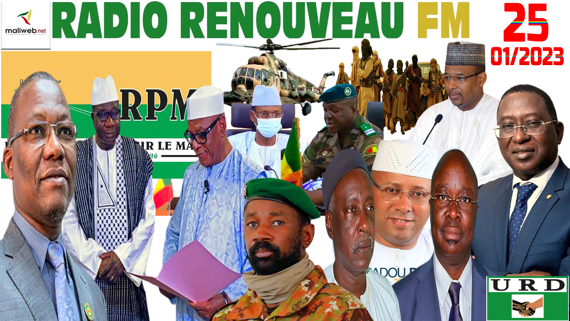 La Revue de Presse de la RADIO RENOUVEAU FM du 25 JANVIER 2023