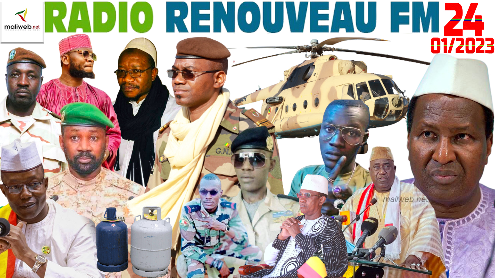 La Revue de Presse de la RADIO RENOUVEAU FM du 24 JANVIER 2023