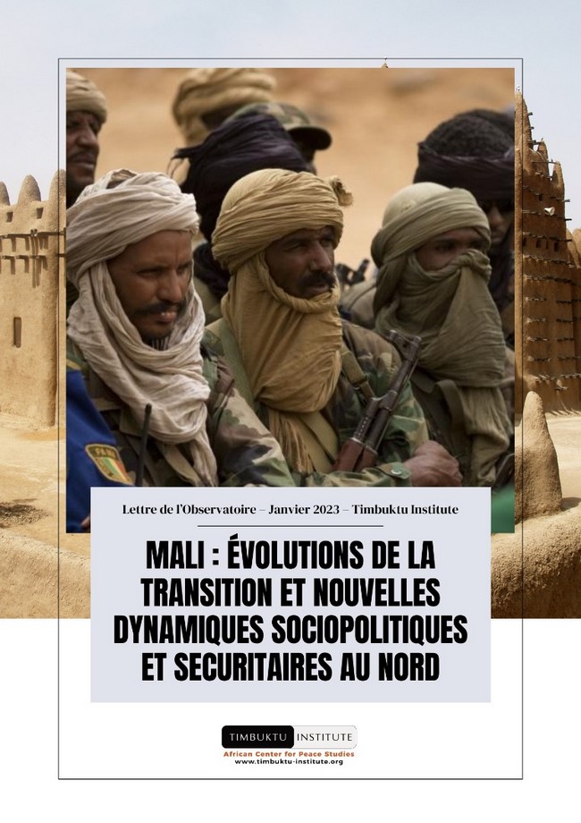 Mali : Timbuktu Institute note une dégradation accélérée du contexte sociopolitique et sécuritaire
