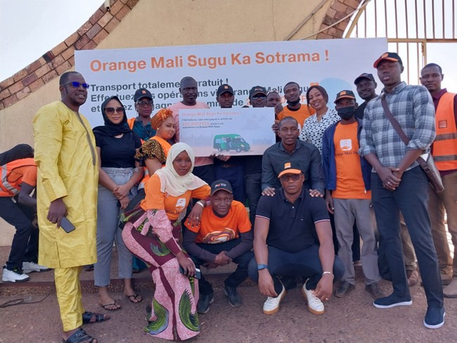 Orange Sotrama Tour : Offrir des trajets gratuits et possibilité de gagner des cadeaux
