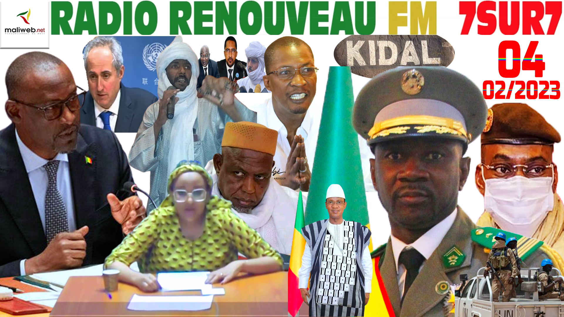 Emission 7SUR7 de la RADIO RENOUVEAU FM du 04 FÉVRIER 2023