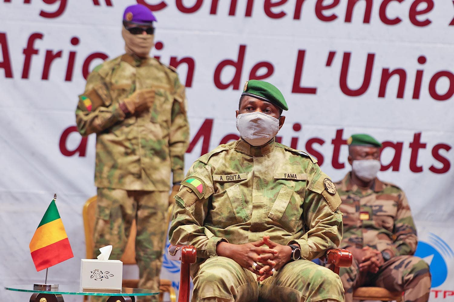 Mali : le Colonel Assimi Goïta  préside  la  conférence annuelle  de l’Union internationale des magistrats