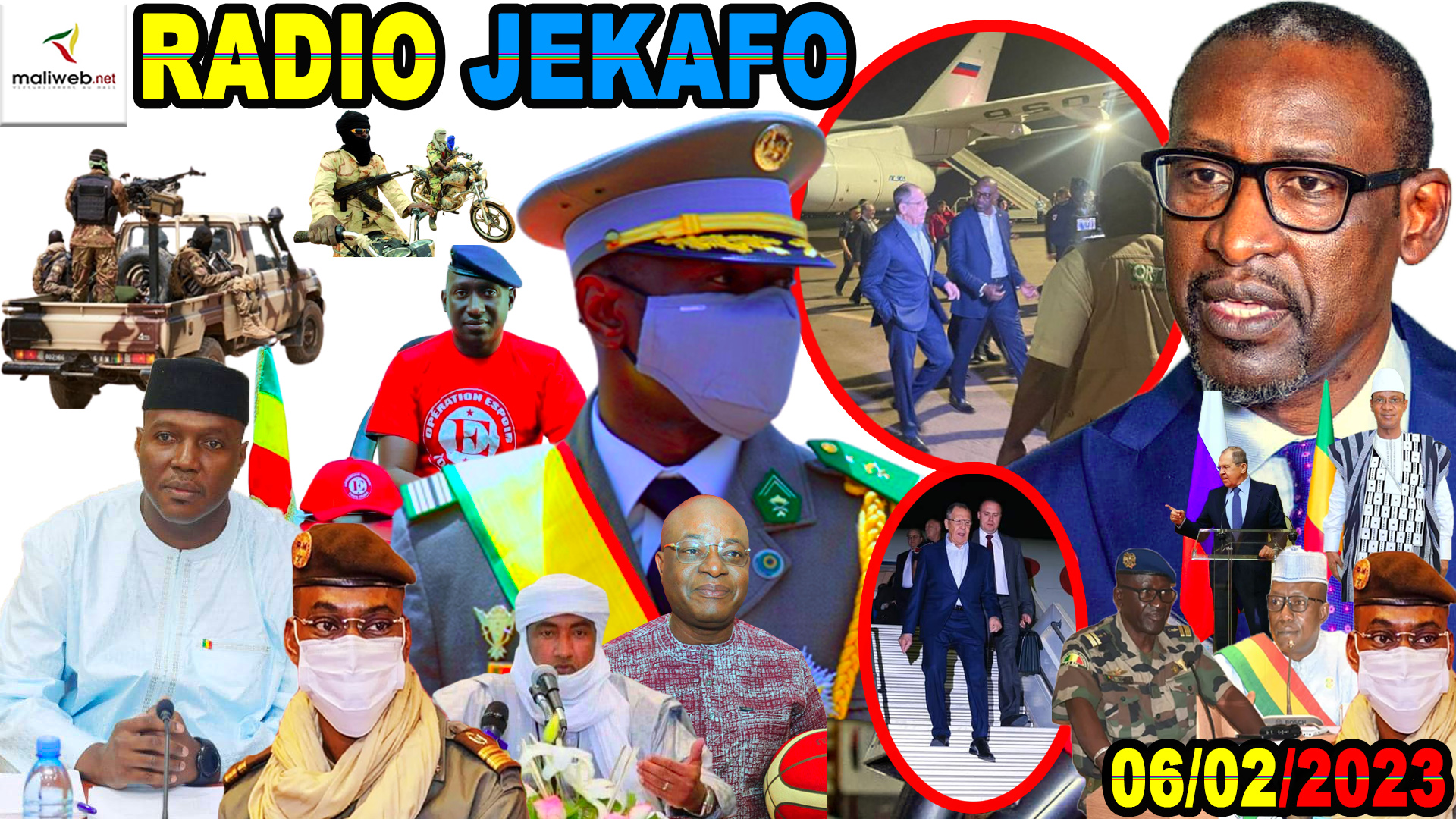 La Revue de Presse de la RADIO JEKAFO du 07 FEVRIER 2023