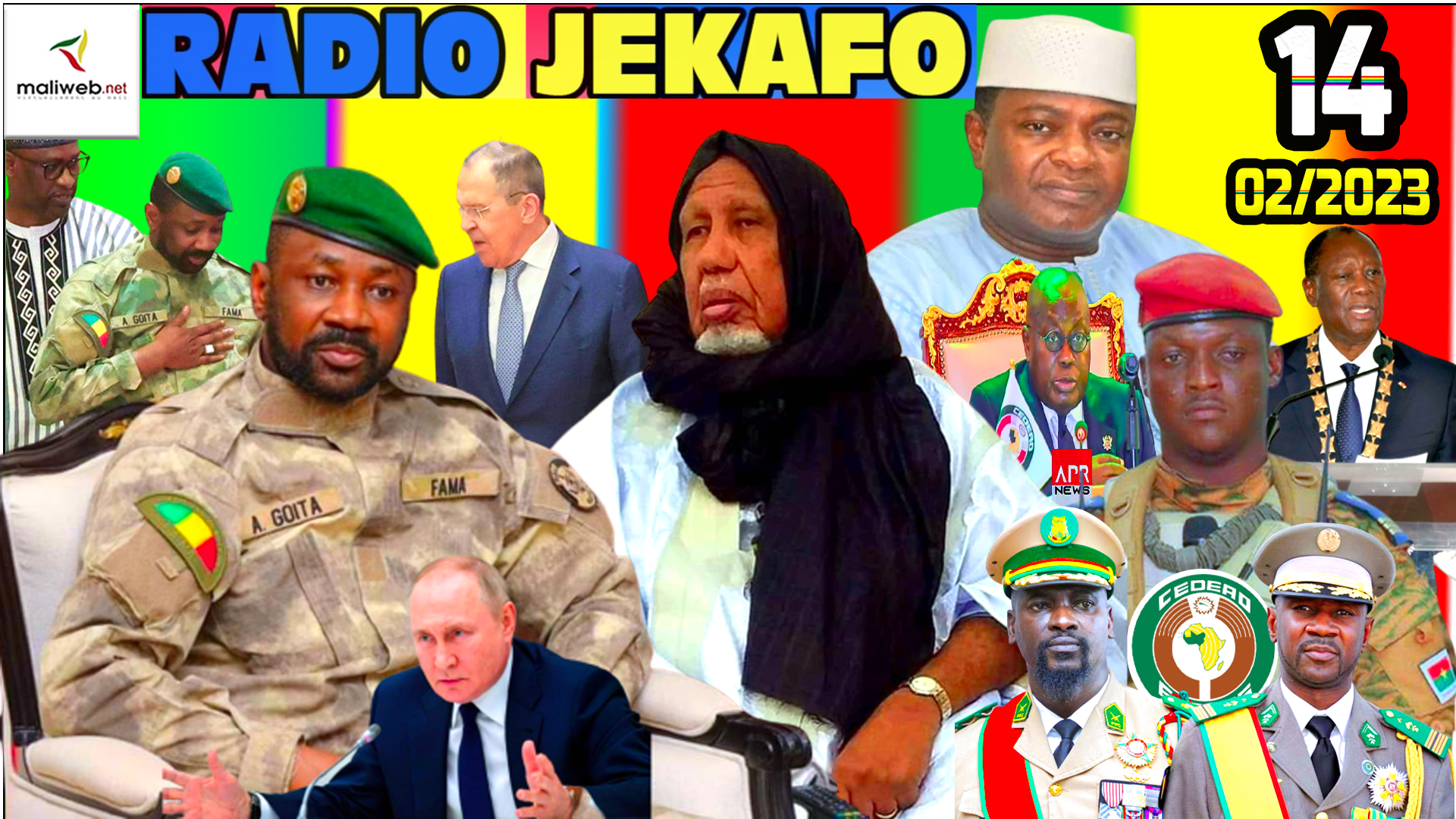La Revue de Presse de la RADIO JEKAFO du 14 FÉVRIER 2023