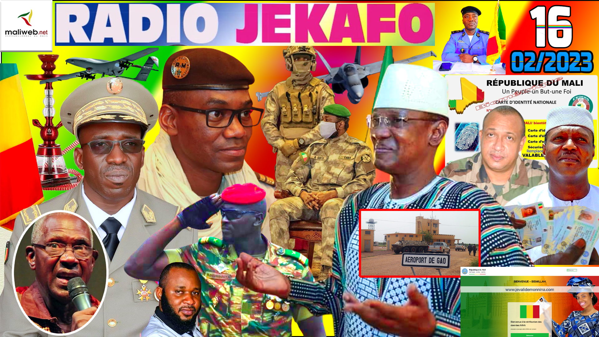 La Revue de Presse de la RADIO JEKAFO du 16 FÉVRIER 2023