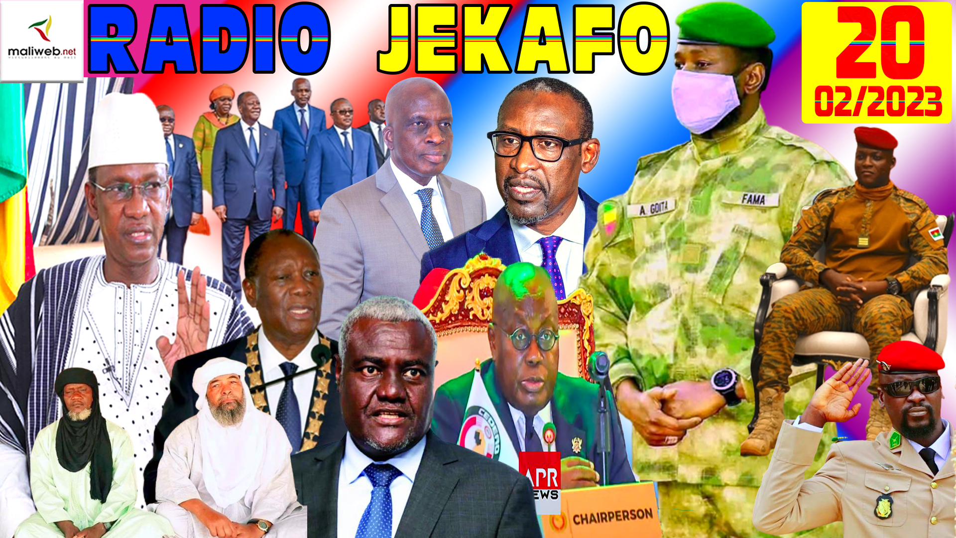 La Revue de Presse de la RADIO JEKAFO du 20 FÉVRIER 2023