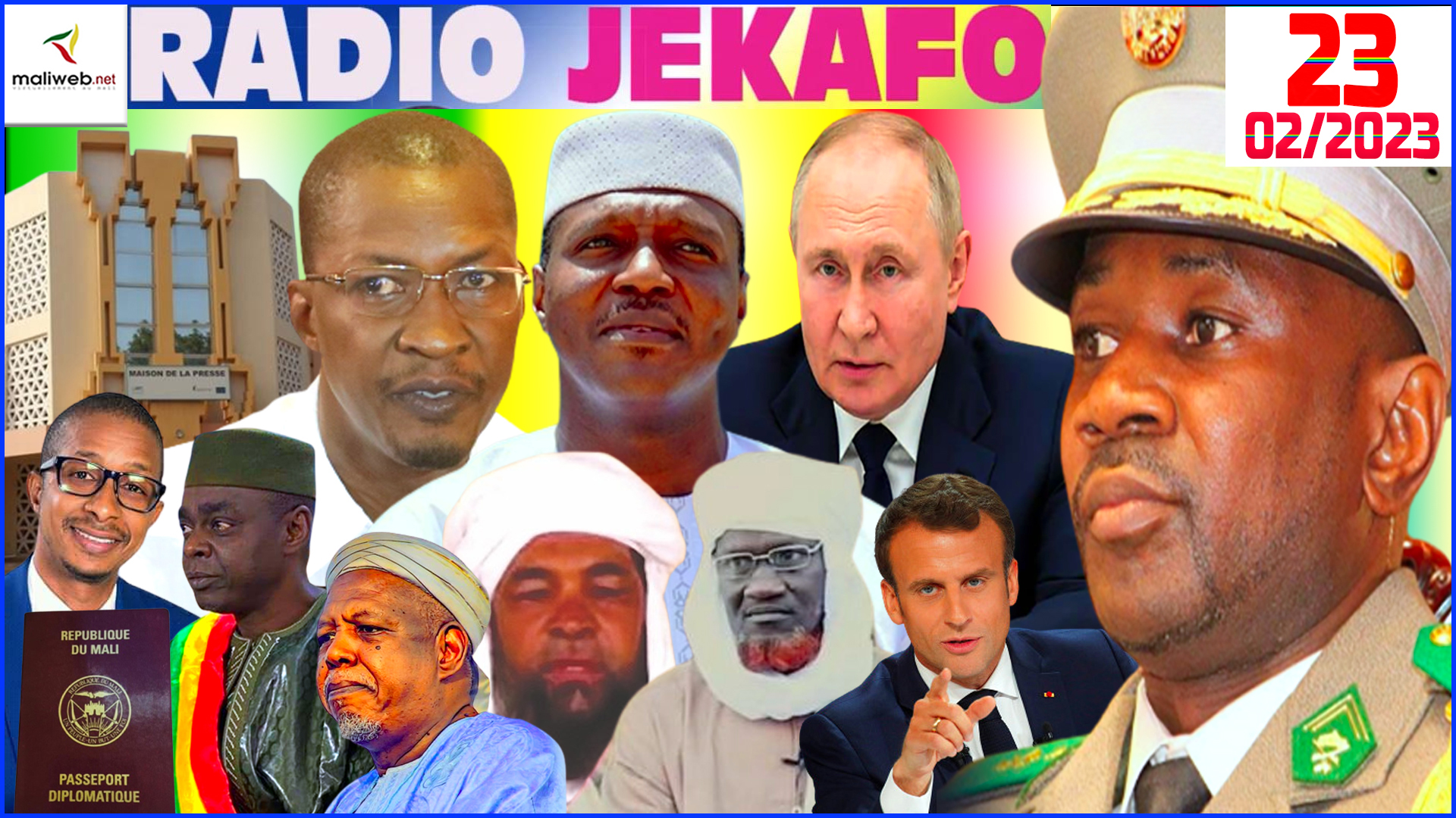 La Revue de Presse de la RADIO JEKAFO du 23 FÉVRIER 2023