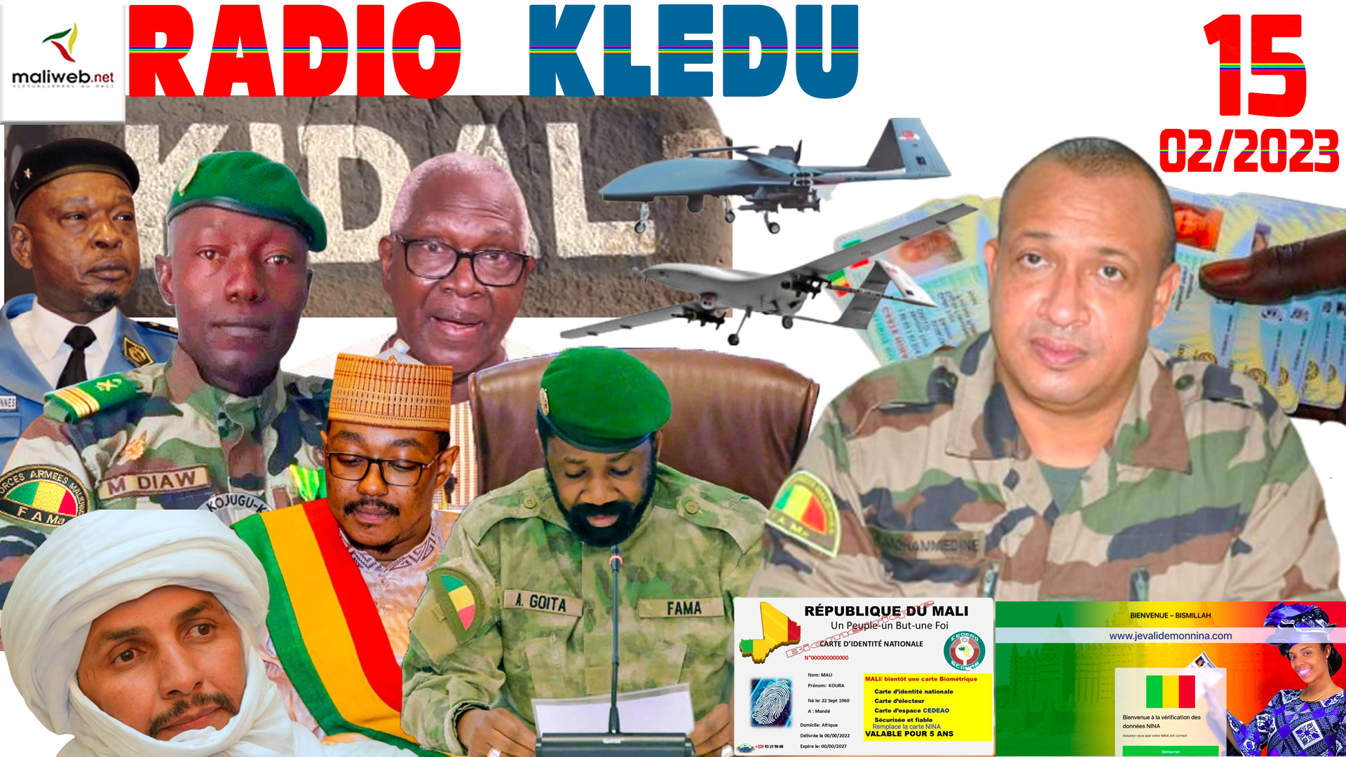 La Revue de Presse de la RADIO KLEDU du 15 FÉVRIER 2023