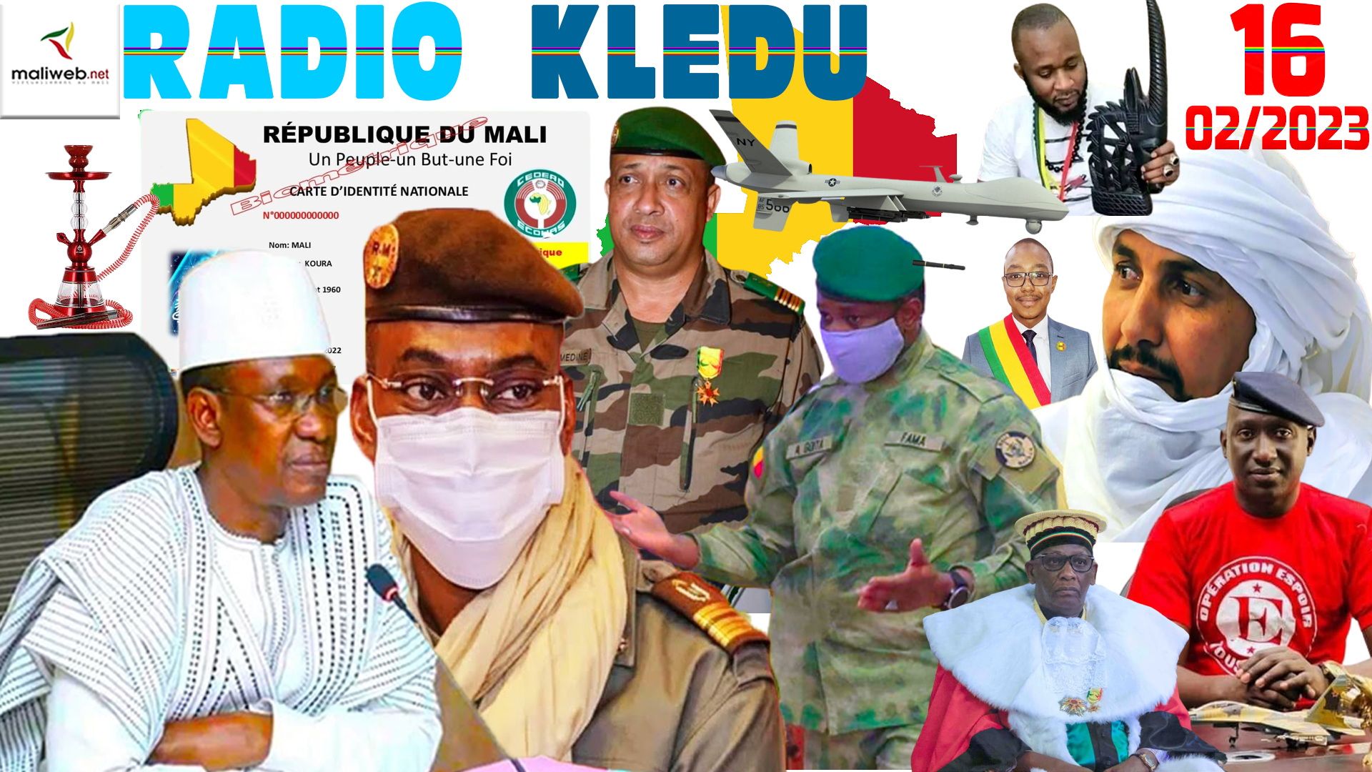 La Revue de Presse de la RADIO KLEDU du 16 FÉVRIER 2023