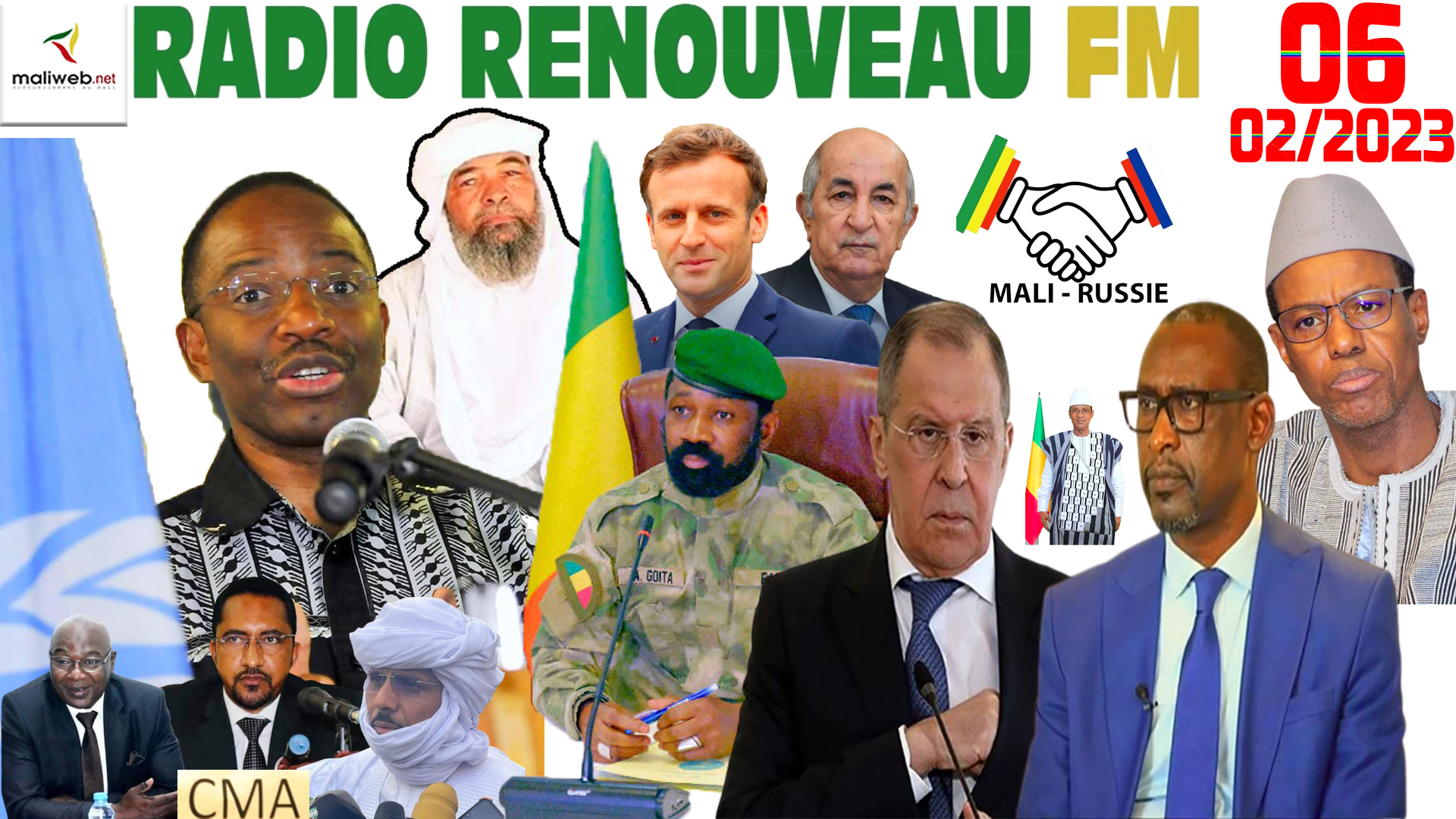 La Revue de Presse de la RADIO RENOUVEAU FM du 06 FÉVRIER 2023