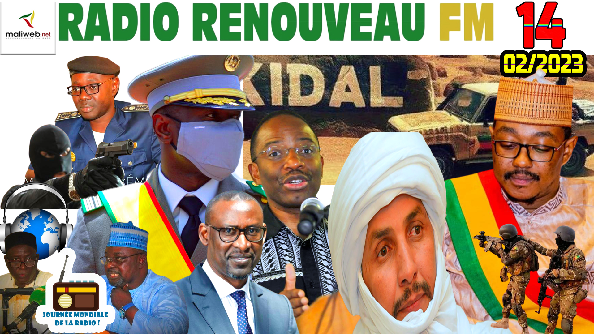 La Revue de Presse de la RADIO RENOUVEAU FM du 14 FÉVRIER 2023