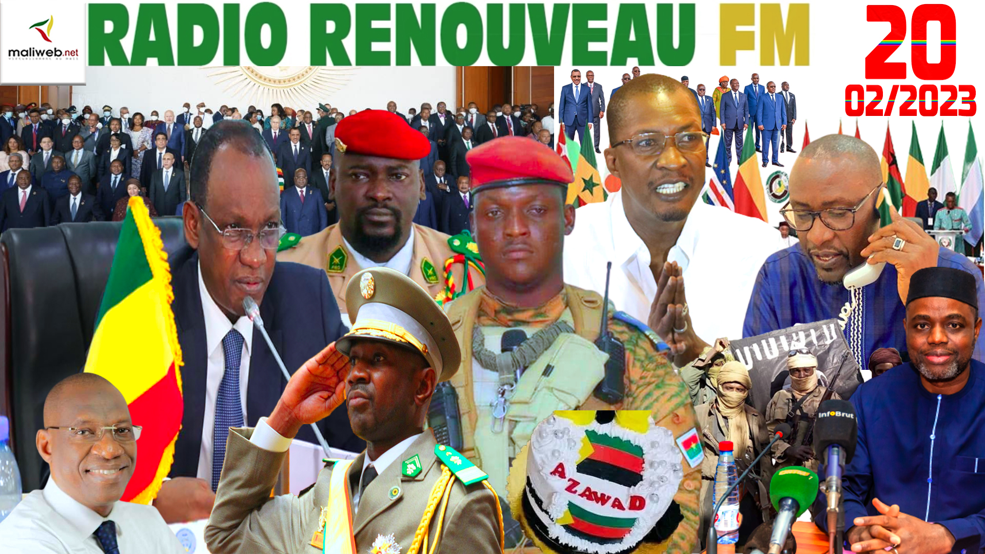 La Revue de Presse de la RADIO RENOUVEAU FM du 20 FÉVRIER 2023