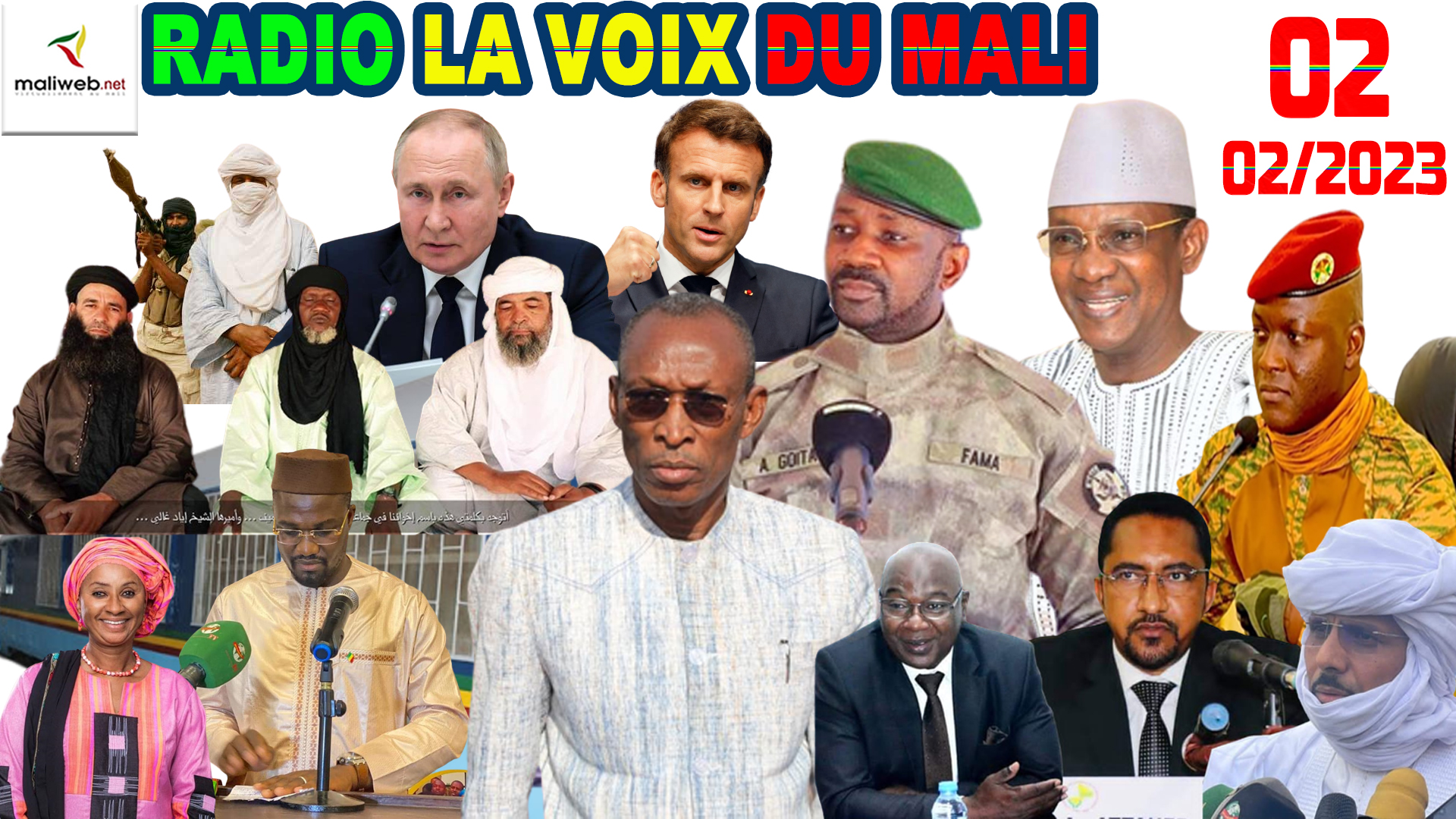 La Revue de Presse de la RADIO LA VOIX DU MALI du 02 FÉVRIER 2023