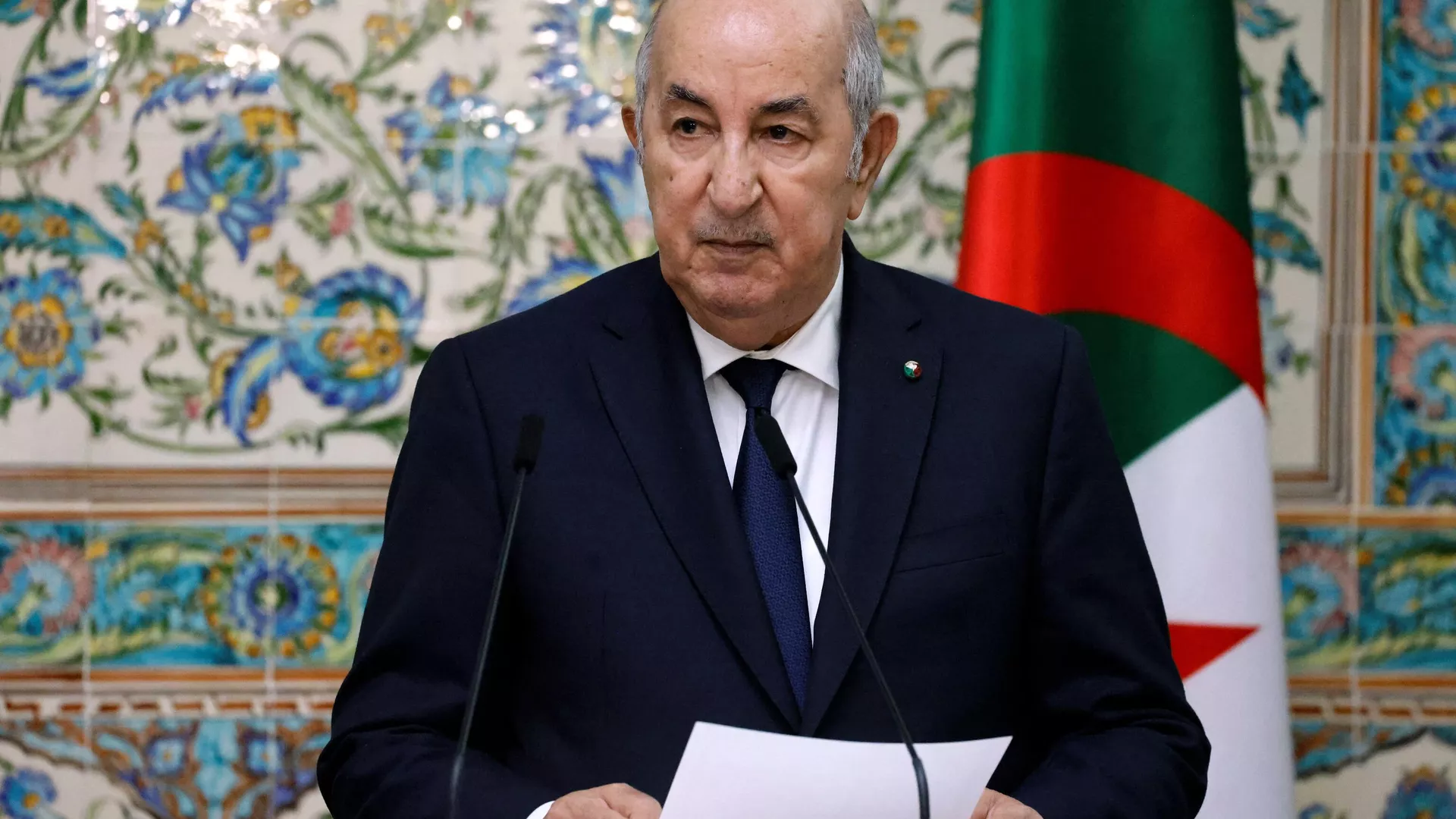 Vladimir Poutine transmet un message à Abdelmadjid Tebboune