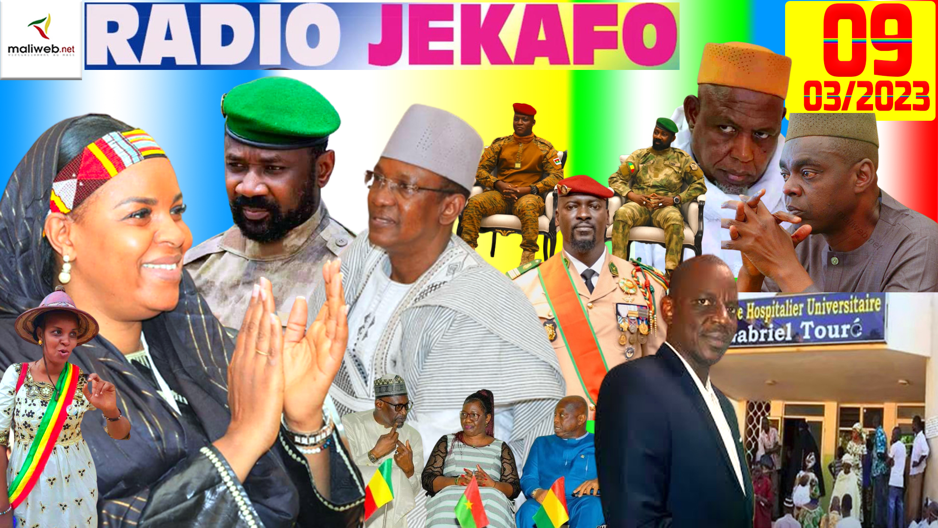 La Revue de Presse de la RADIO JEKAFO du 09 MARS 2023